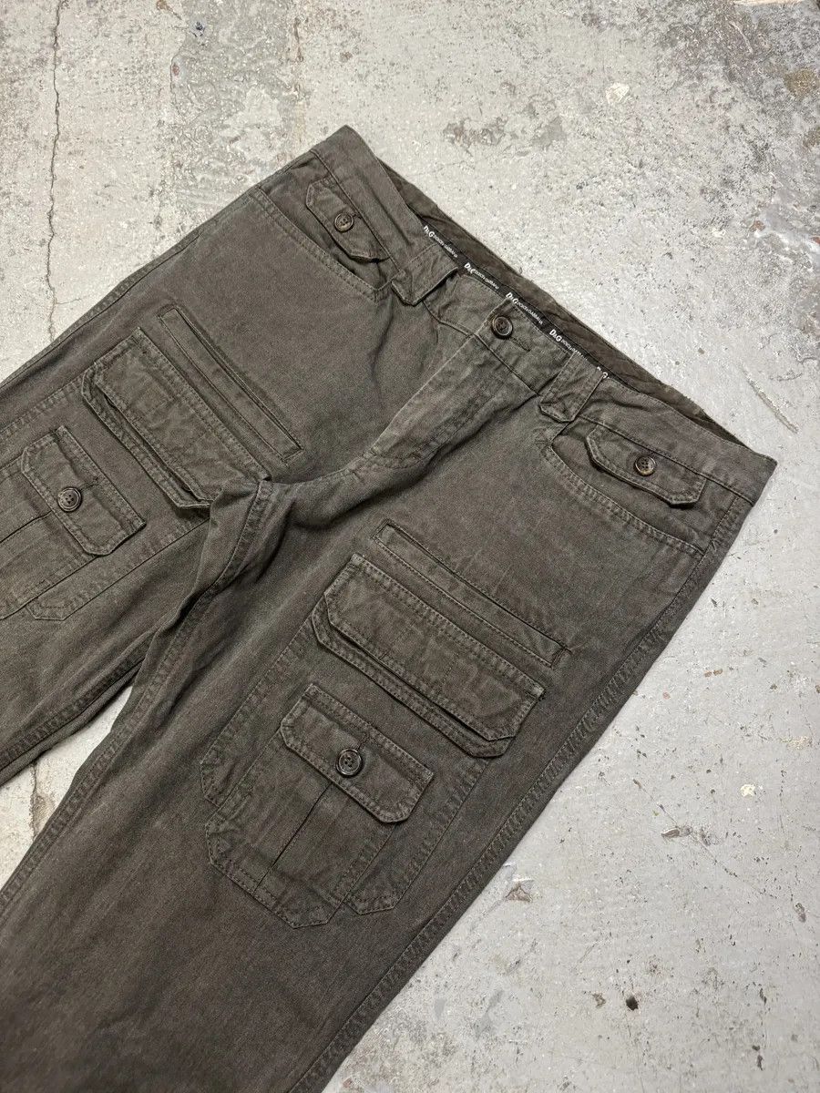 Dolce & Gabbana SS2008 Dolce & Gabbana Olive Grey Multi Pockets Pants Size US 34 / EU 50 - 8 Thumbnail