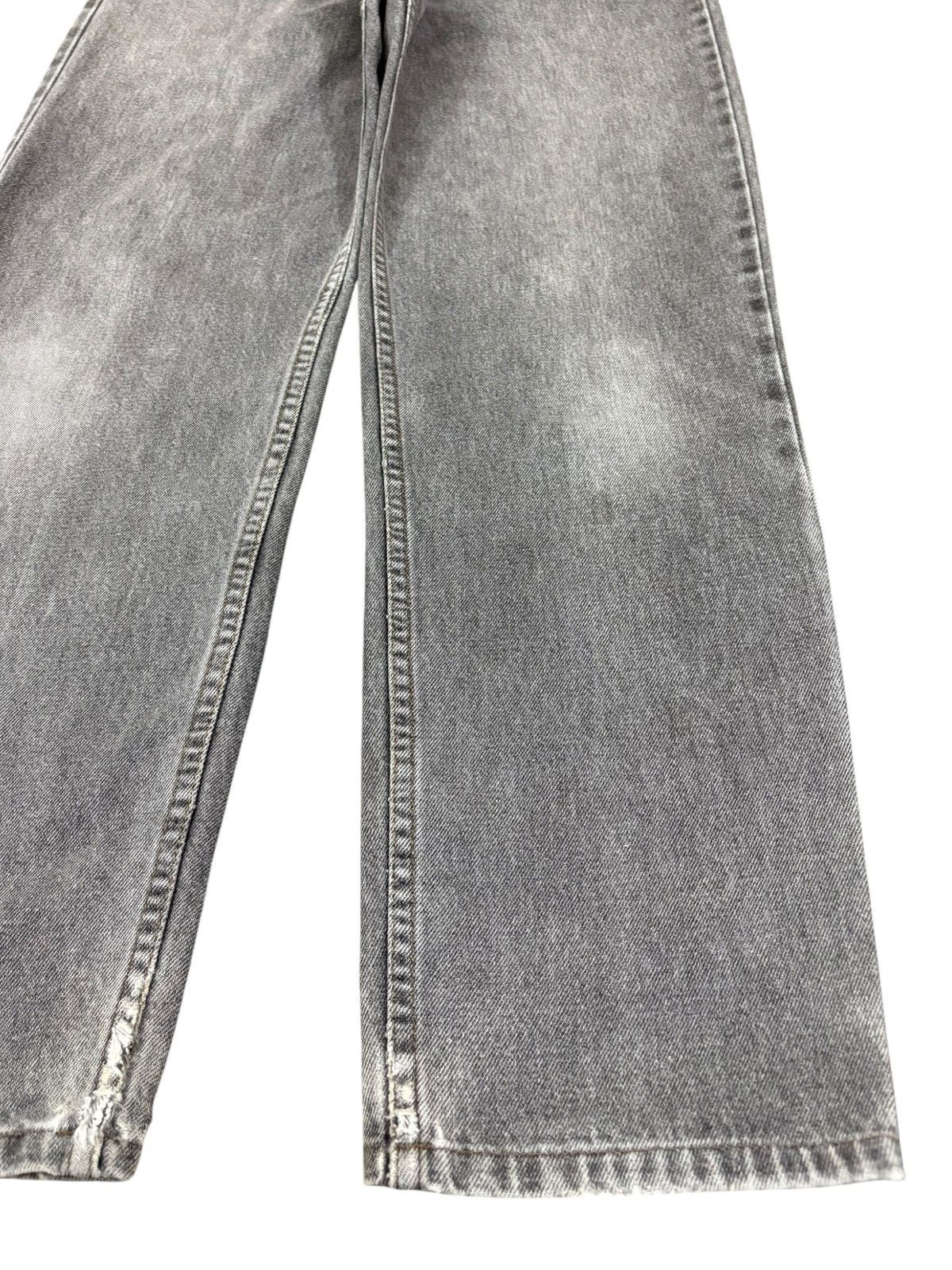 Levi's Vintage 90s Levis 310 Orange Tab Charcoal Wash Distress Jean Size US 34 / EU 50 - 7 Thumbnail