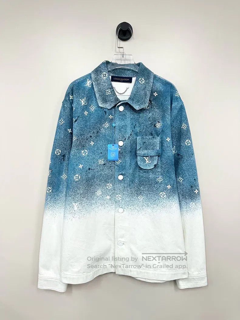 Louis Vuitton Louis Vuitton Blue and white starry sky gradient presbyopi Size US S / EU 44-46 / 1 - 1 Thumbnail