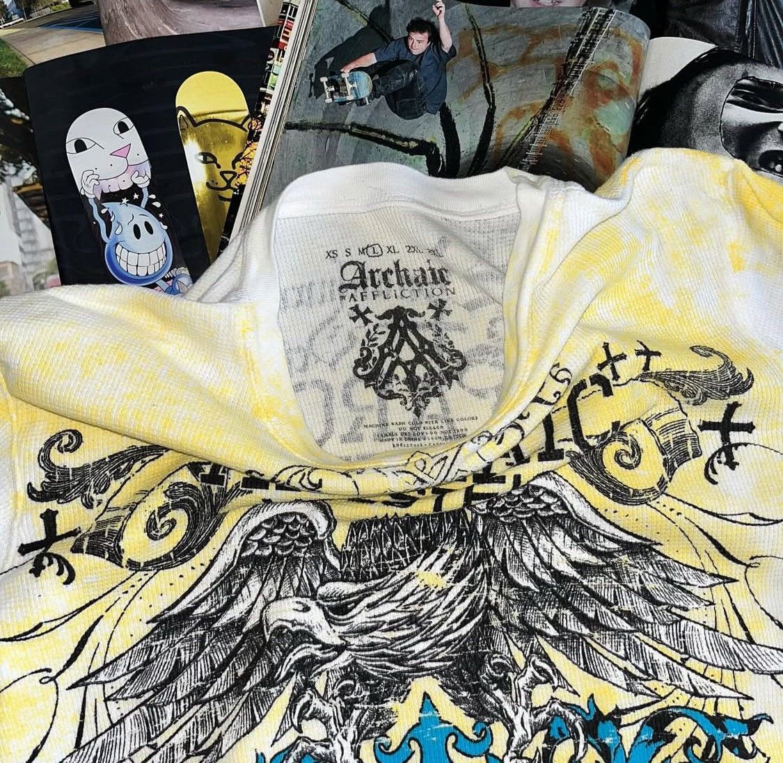 Affliction Y2k longsleeve affliction Size US L / EU 52-54 / 3 - 6 Thumbnail