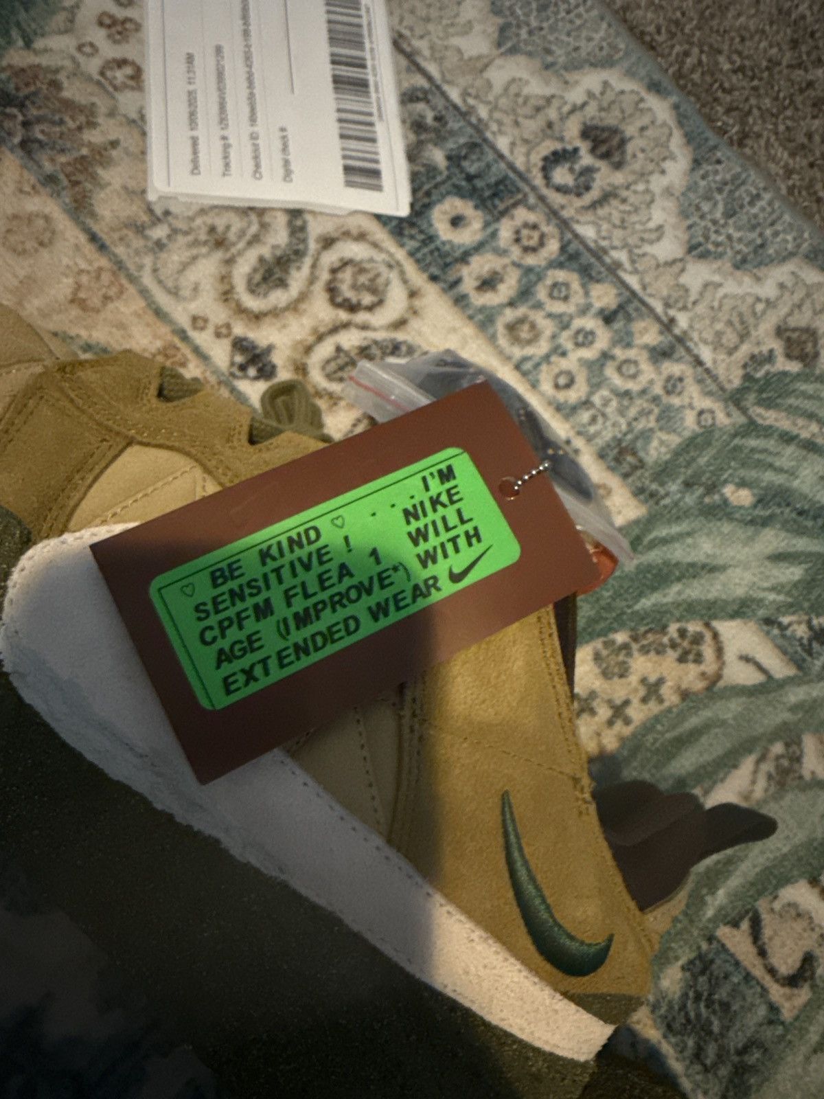 Cactus Plant Flea Market × Nike Unreleased CPFM x Nike Dunk Low Mossy Green Size US 12 / EU 45 - 9 Thumbnail