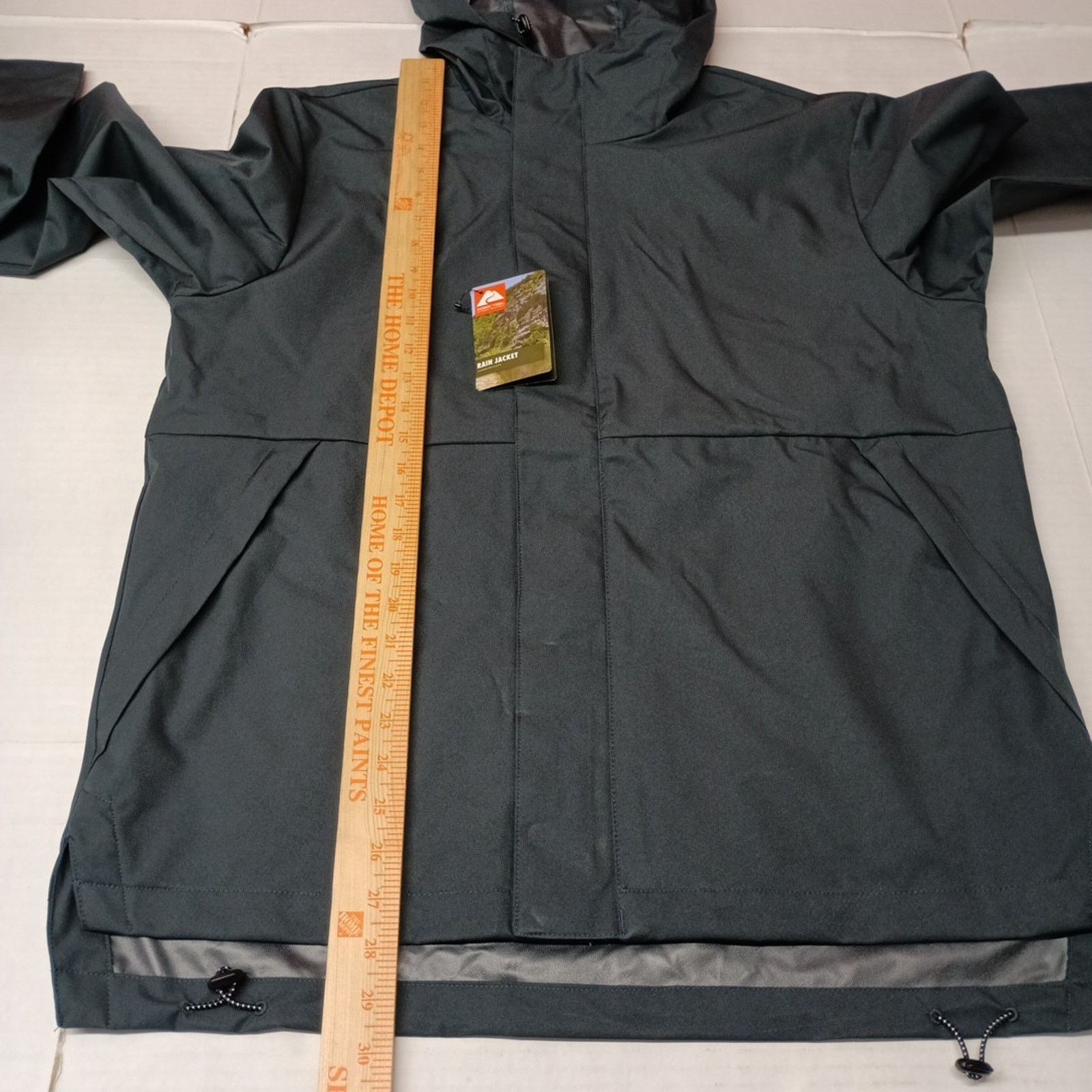 Other Ozark Trail Rain Jacket Men's Size M Gray Waterproof Hooded Size US M / EU 48-50 / 2 - 8 Thumbnail