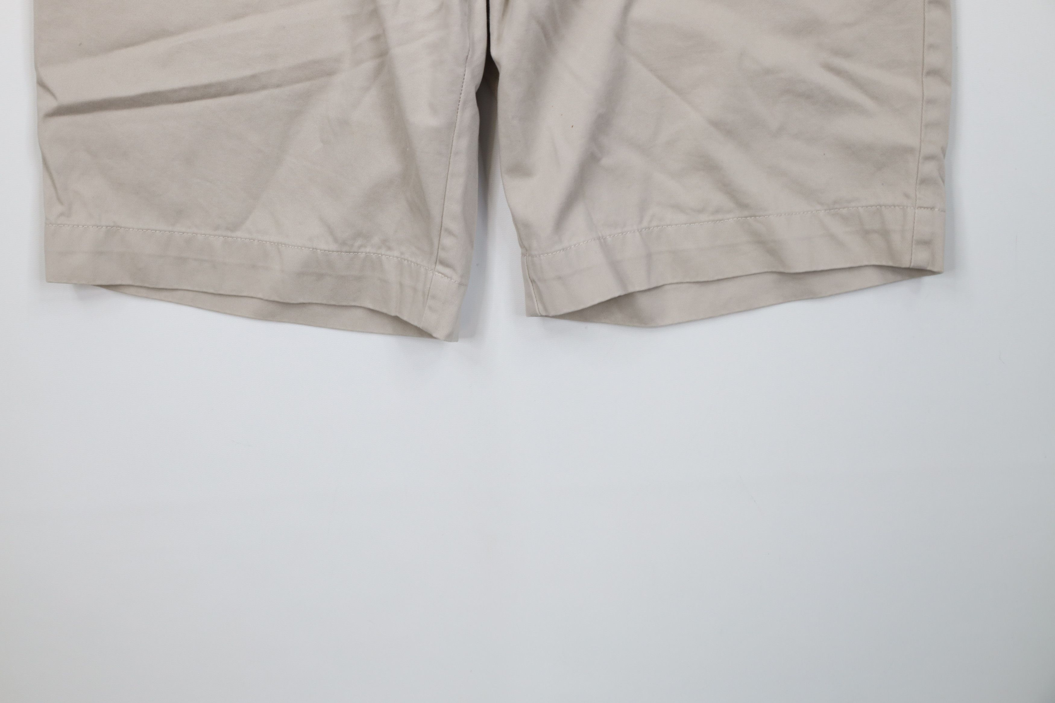 Ralph Lauren Vintage 90s Ralph Lauren Cotton Golf Chino Shorts Beige Size US 32 / EU 48 - 4 Thumbnail