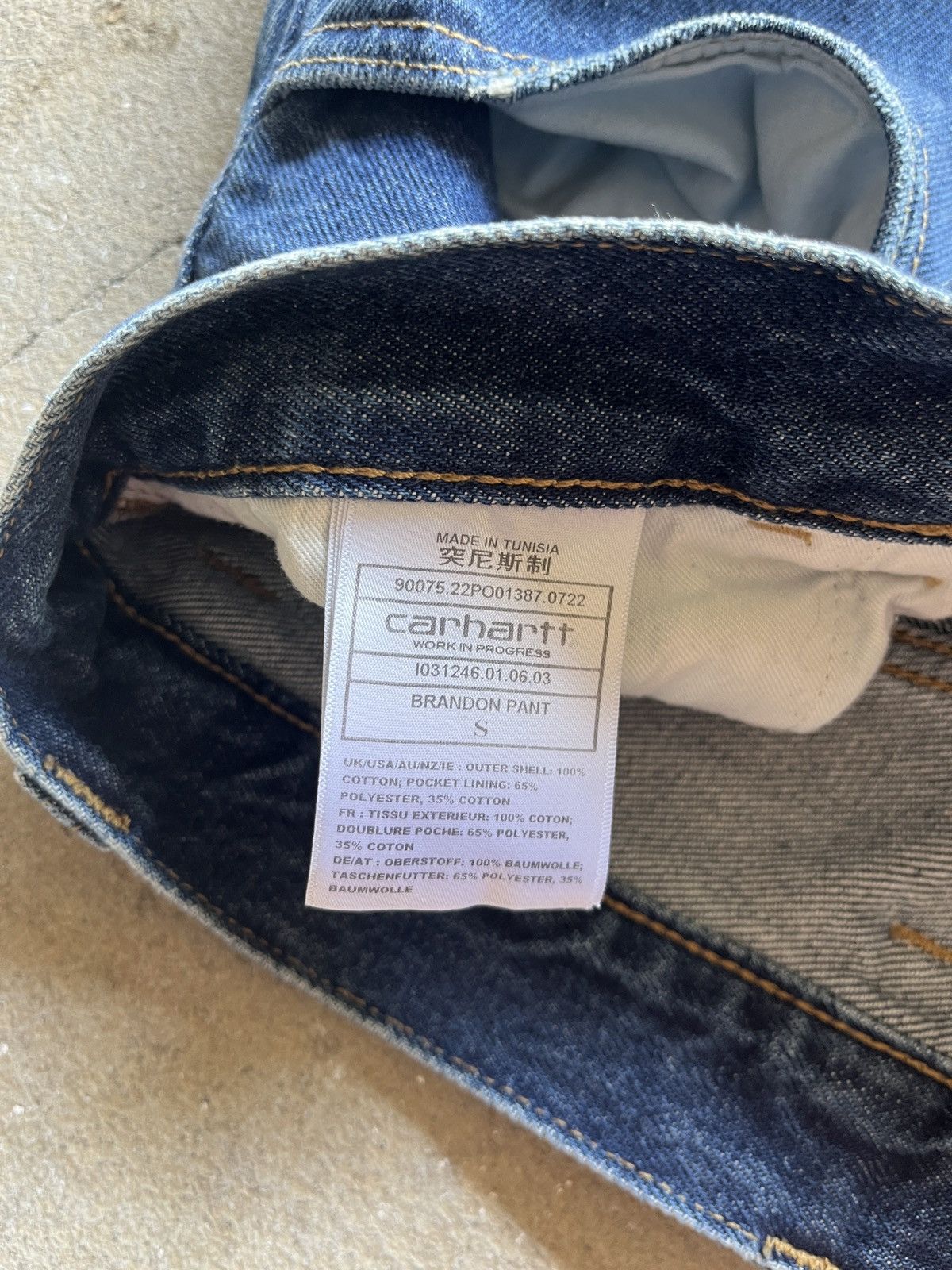 Carhartt × Carhartt Wip CARHARRT BRANDON PANTS (S) Size US 30 / EU 46 - 10 Thumbnail