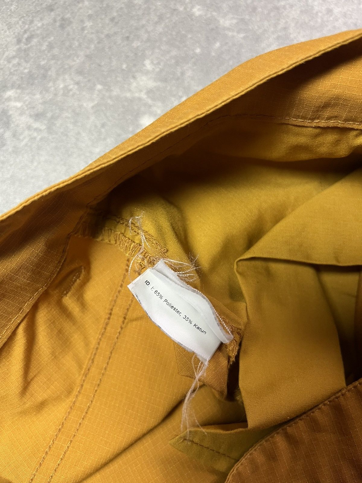 Fjallraven Fjallraven G-1000 Rare Dark Yellow Light Cargo Pants 34 Size US 34 / EU 50 - 9 Thumbnail