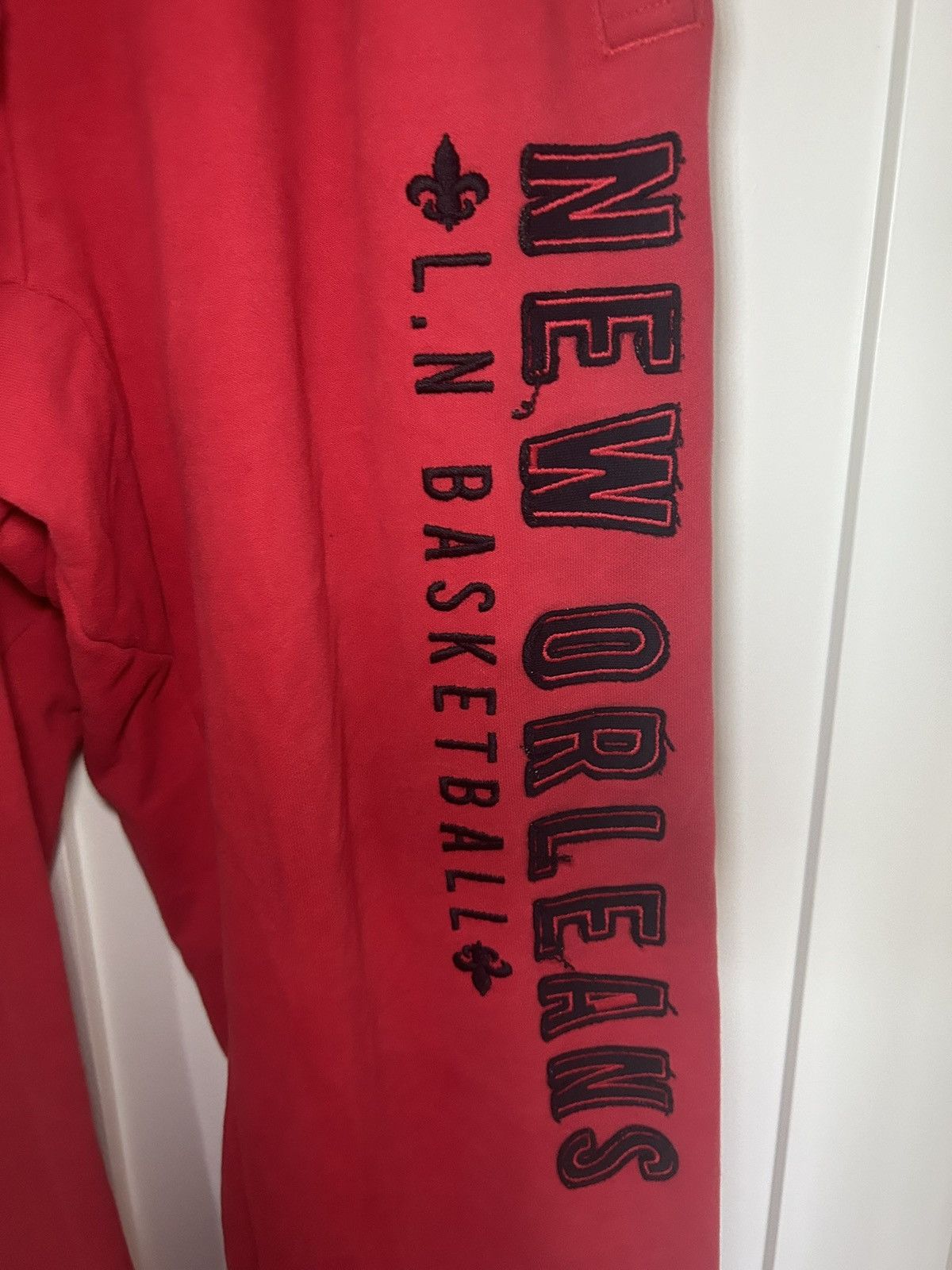 Vintage Vintage New Orleans basketball baggy sweatpants Size US 36 / EU 52 - 5 Thumbnail
