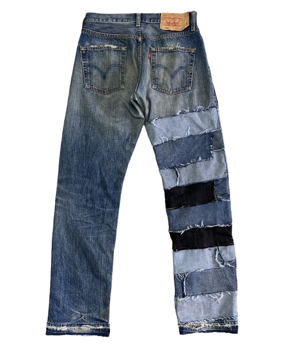 Vintage Levi's 501 Denim Custom Patchwork