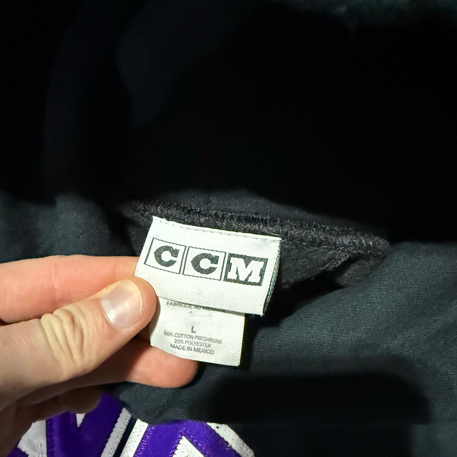 Ccm Vintage Springfield Kings CCM Hockey Hoodie Sz L Size US L / EU 52-54 / 3 - 3 Thumbnail