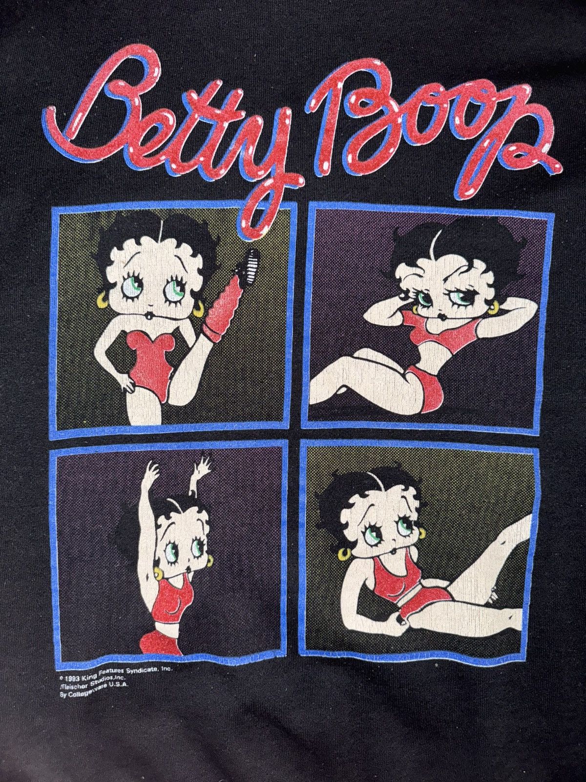 Signal Sport Vintage 1993 Betty Boop Crewneck Size US L / EU 52-54 / 3 - 1 Thumbnail