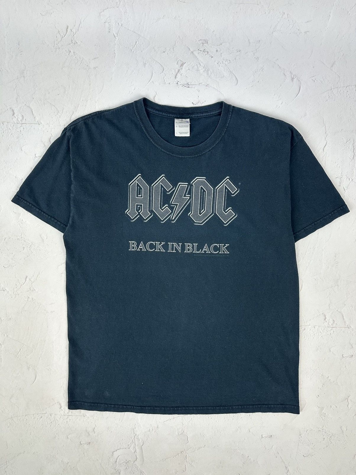 Vintage AC/DC Vintage Back in Black Tour T-shirt | Grailed