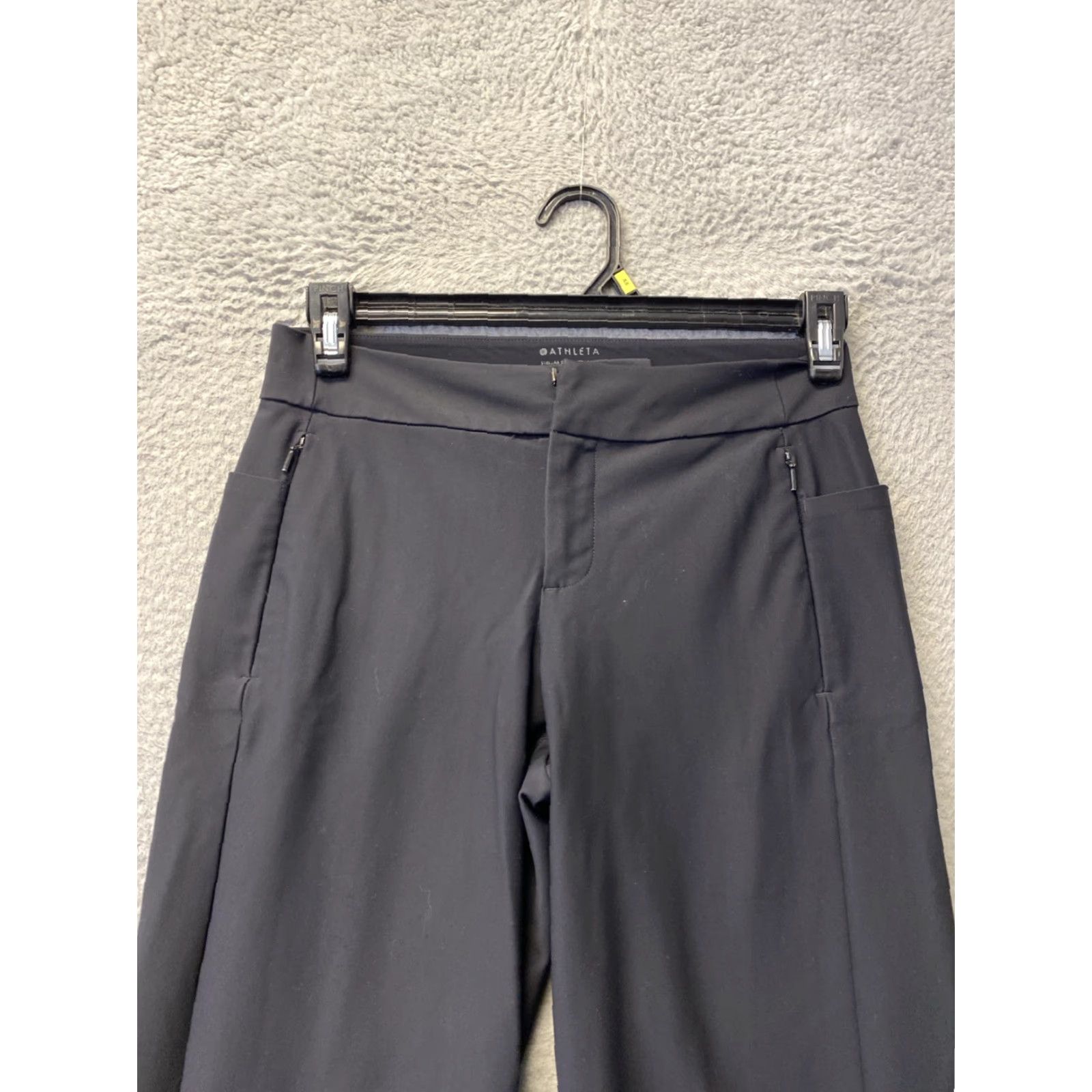 Athleta Athleta Pants Womens 28x25 Black Jogger Slim Stretch Nylon Spandex Size 28" / US 6 / IT 42 - 2 Thumbnail