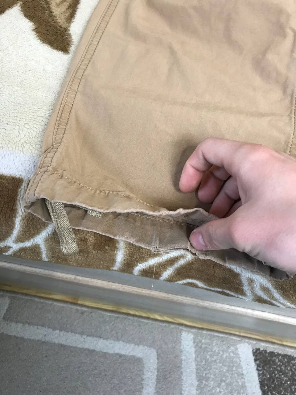 Carhartt 🔥 CARHARTT WIP Cargo Dude Pants Y2K Aviator Denim Pockets Size US 33 - 8 Thumbnail