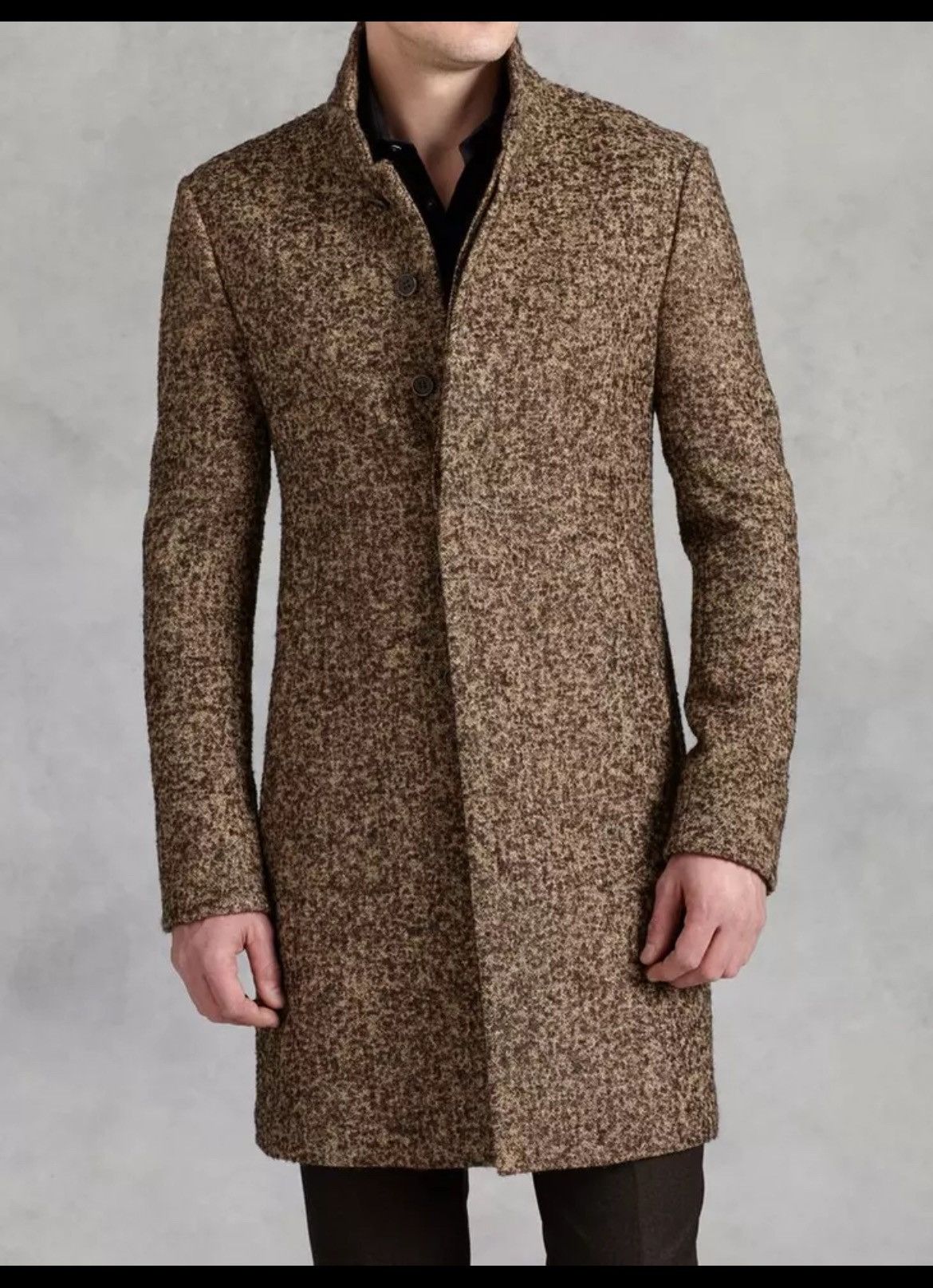 John Varvatos Donnagel button front coat. Size EU 52 USA 42 Size US M / EU 48-50 / 2 - 3 Thumbnail