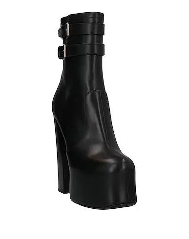 Saint Laurent Paris o1s1wg111024 Cherry 95 Bootie Vit Piuma in Black Size US 5 / IT 35 - 2 Thumbnail