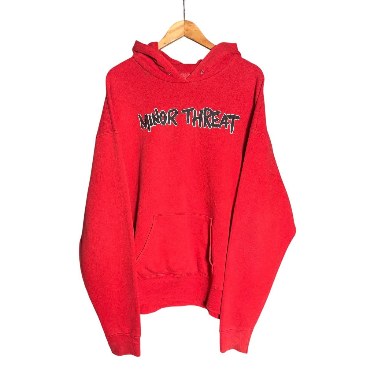 Band Tees Vintage 90s Minor Threat Hardcore Punk Hoodie / Band Tee Size US XL / EU 56 / 4 - 2 Thumbnail