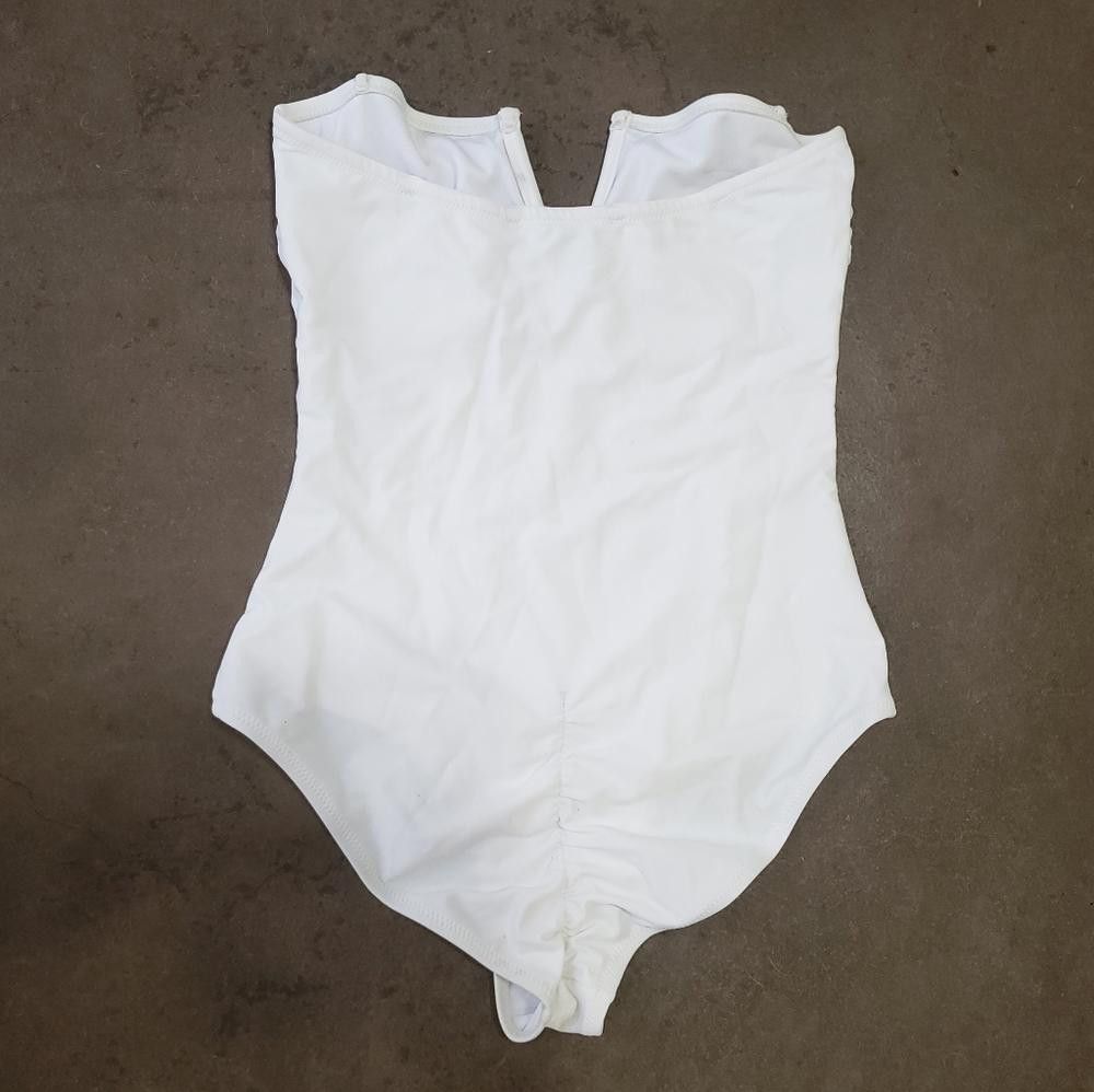 Designer White | FYS | Cape Cod V Cut Monokini Size ONE SIZE - 2 Thumbnail