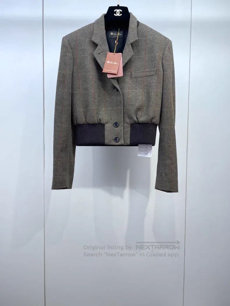 Loro Piana Loro Piana Vintage checkered short jacket Size XS / US 0-2 / IT 36-38 - 1 Thumbnail