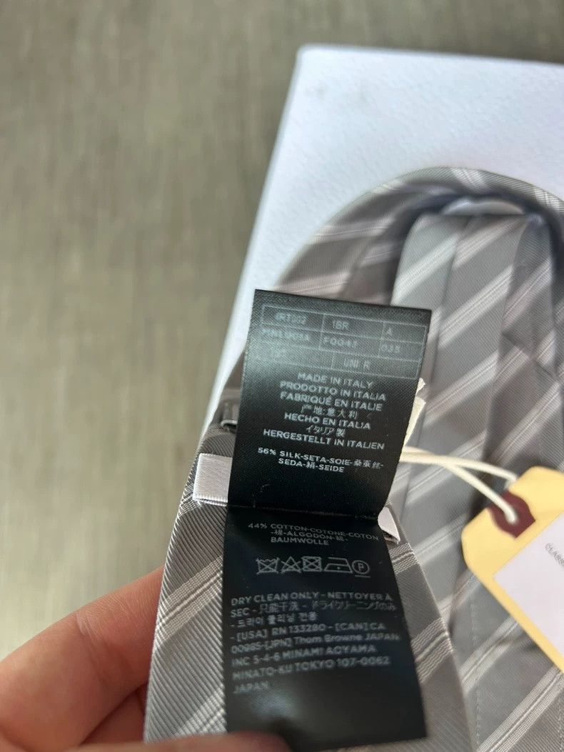 Thom Browne Thom Browne Silk ribbon collar Size ONE SIZE - 6 Thumbnail