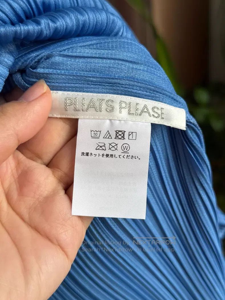 Issey Miyake Issey Miyake Sleeveless Vest Blue Size L / US 10 / IT 46 - 4 Thumbnail
