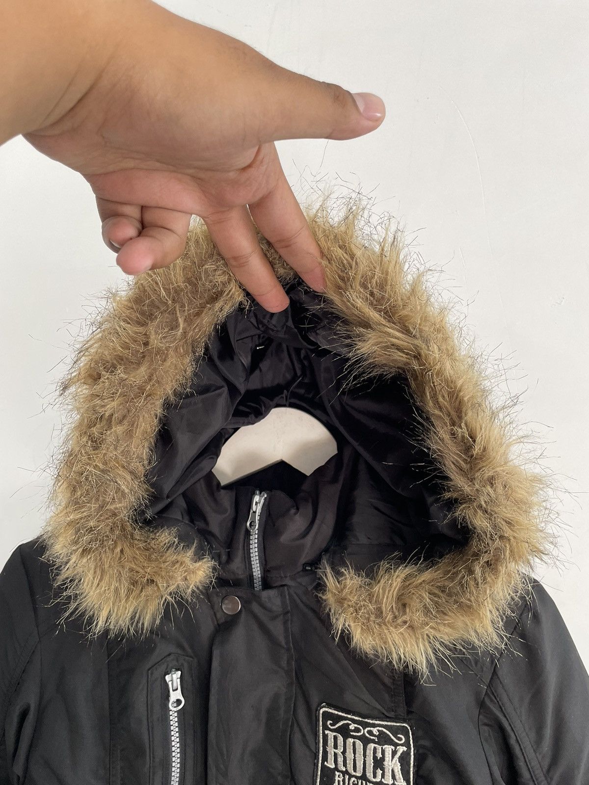 2000s the most skull japan fur opium jacket y2k style