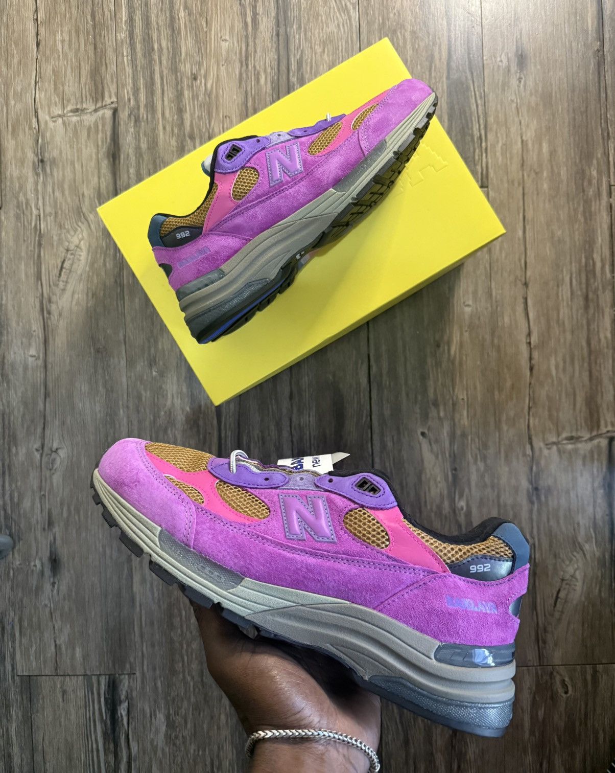 New Balance Size 10.5 - Action Bronson x NB 992 Digitalis Purpurea Size US 10.5 / EU 43-44 - 1 Thumbnail