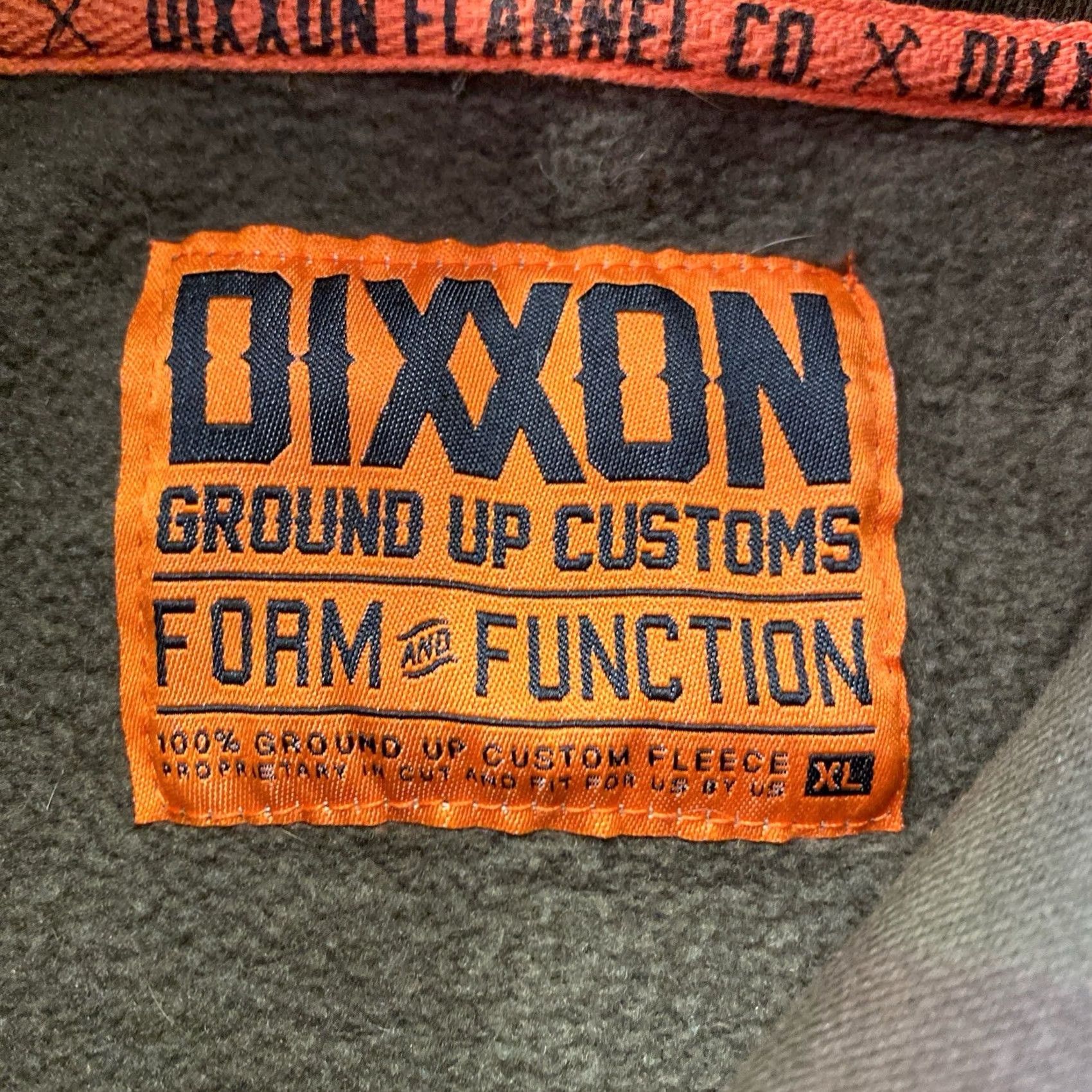CO Dixxon Flannel Co Hoodie Sweatshirt Womens XL Camo Multicolor Logo Graphic Print Lined Heavyweight Pullover Crew Neck Fall Winter Spring Size XL / US 12-14 / IT 48-50 - 3 Thumbnail