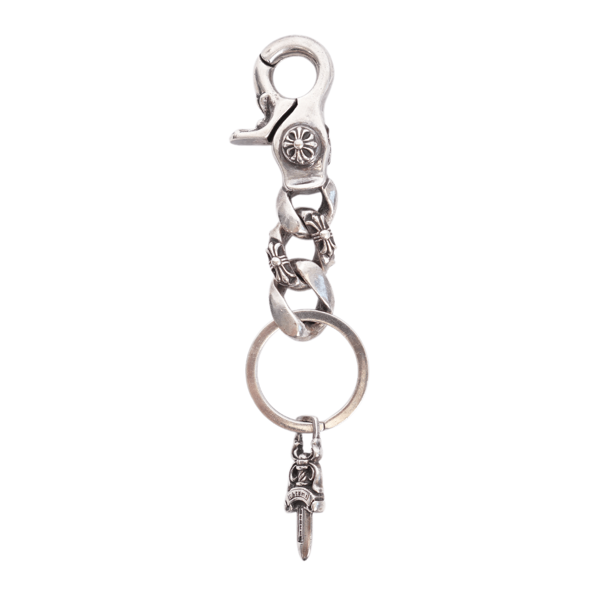 Chrome Hearts Chrome Hearts Dagger Split Key Chain | Grailed