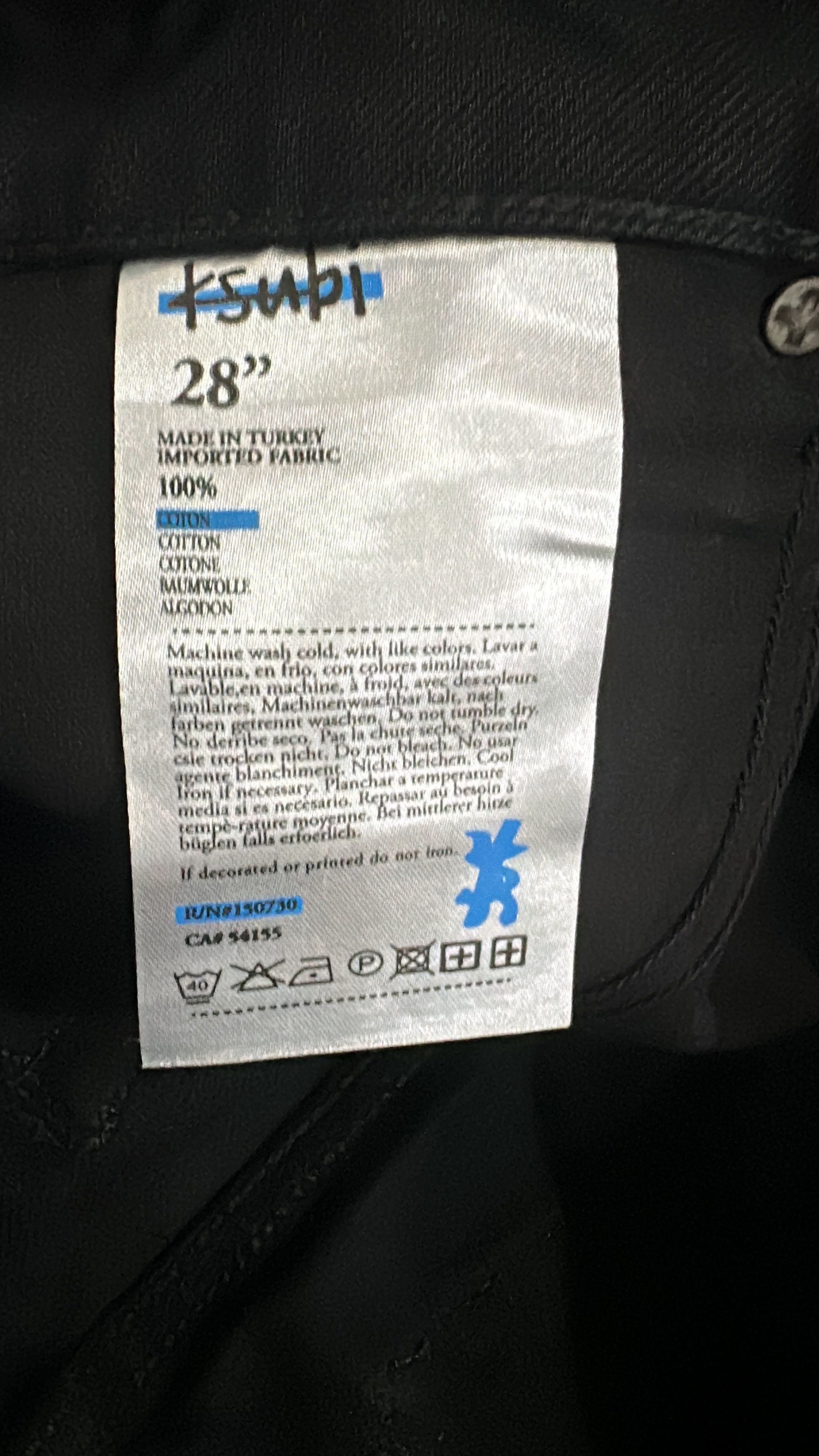 Ksubi Ksubi Never Worn Black Jean Size 28 Size US 28 / EU 44 - 6 Thumbnail