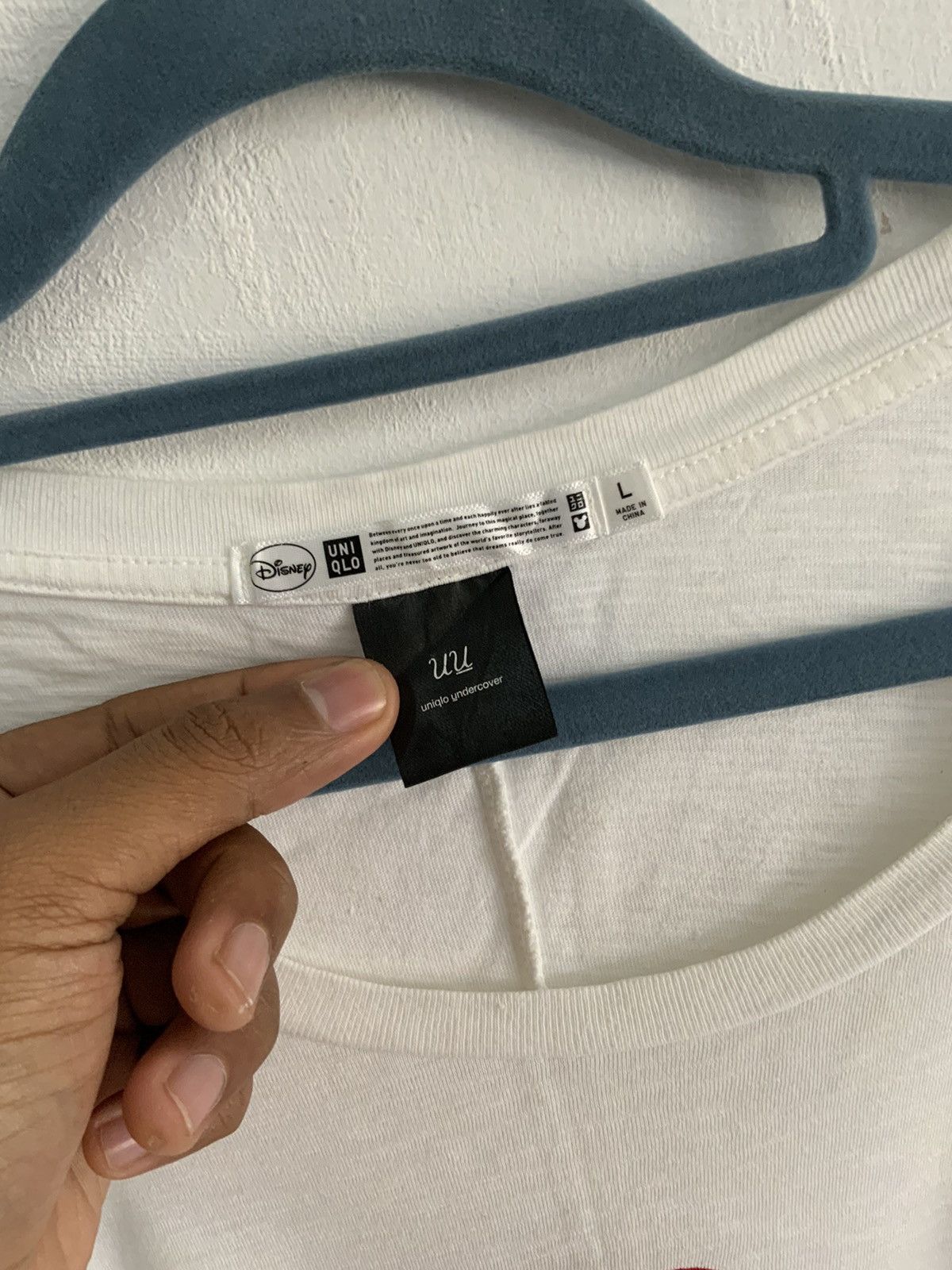Undercover × Uniqlo Uniqlo Undercover Mickey Mouse Tee Size US L / EU 52-54 / 3 - 9 Thumbnail