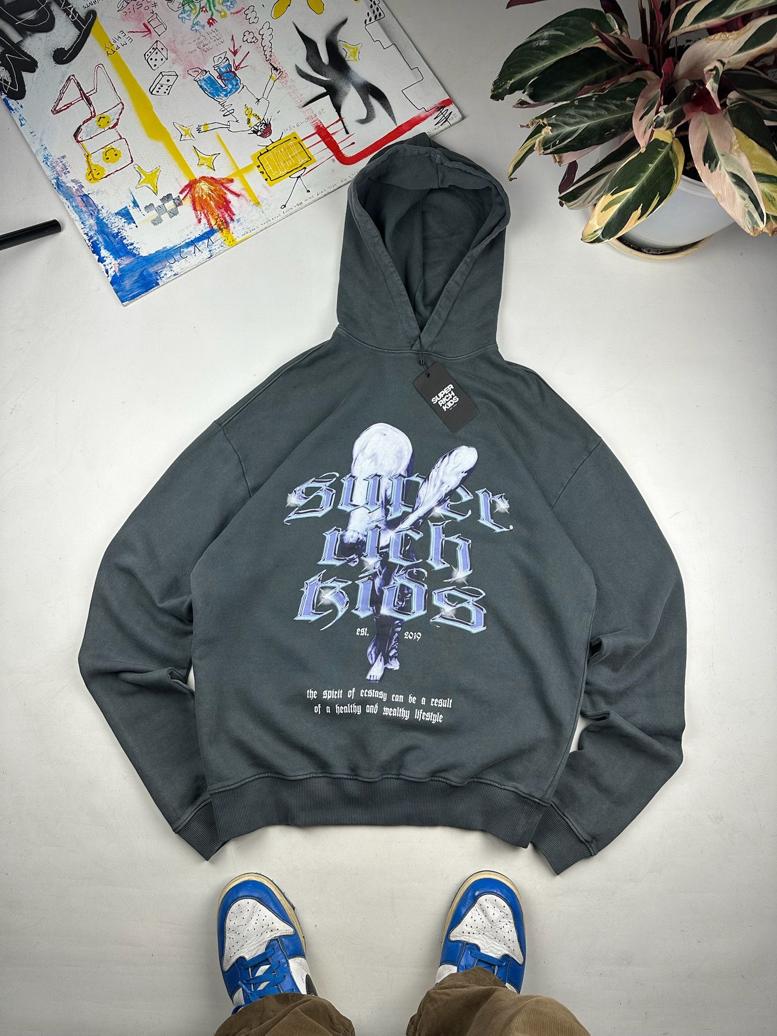 Other Baggy Streetwear Hoodie rolls royce logo Size US M / EU 48-50 / 2 - 10 Thumbnail