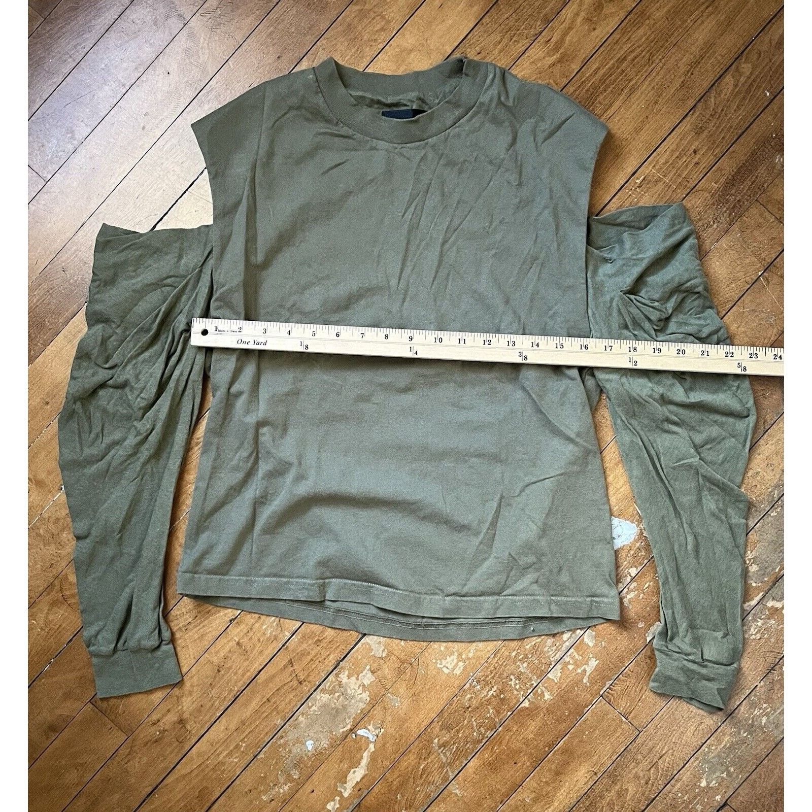 Rta RtA Olive Green Long Sleeve Cold Shoulder Sleeve Size Small Size S / US 4 / IT 40 - 3 Thumbnail