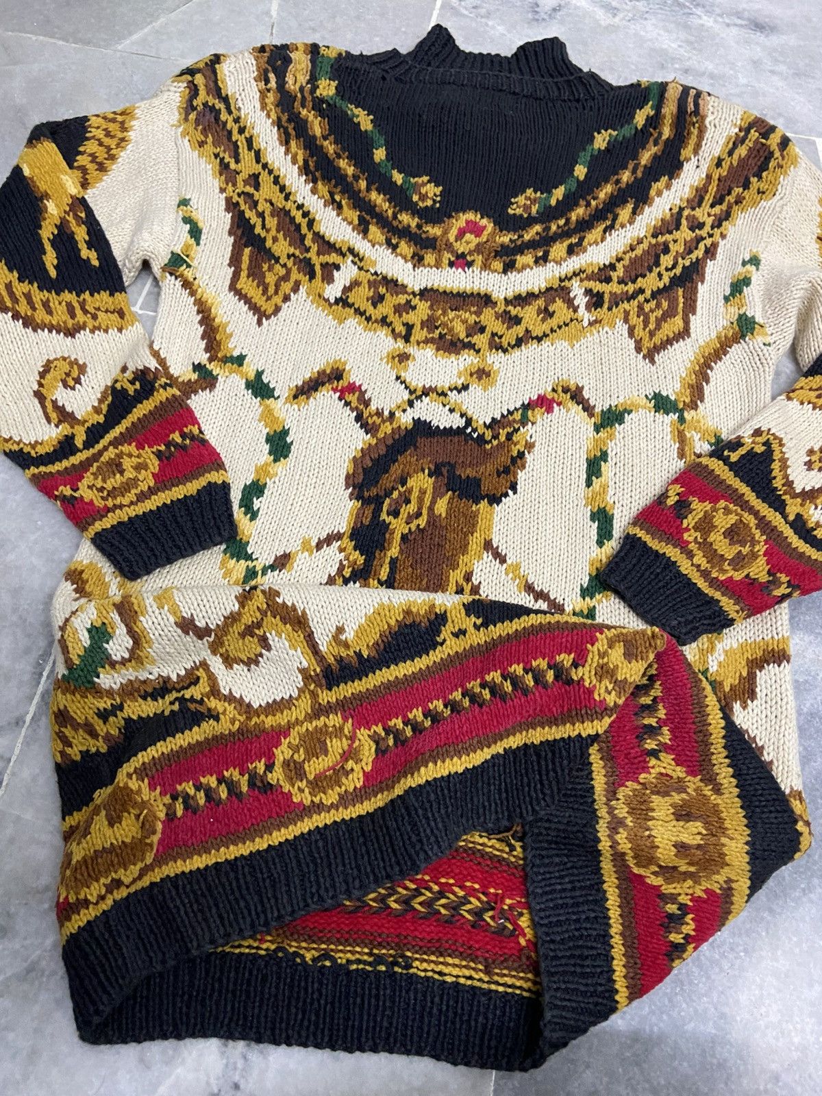 Designer × Vintage Vintage 90s The Eagles Eye Knitwear Size US S / EU 44-46 / 1 - 2 Thumbnail