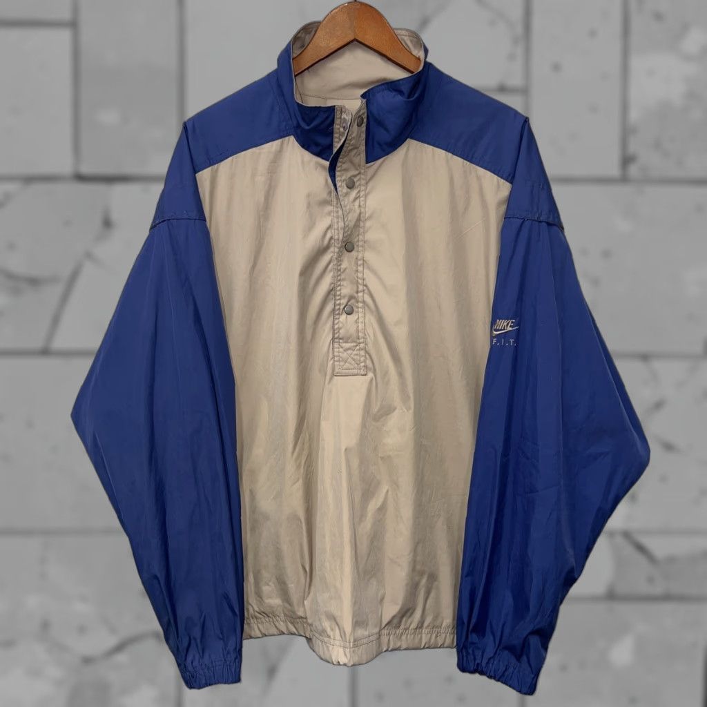 Nike Nike Golf Half Zip Pullover Windbreaker Mens Size XL Blue Polyester Jacket Pullover Activewear Golf Windbreaker Nike Golf Blue XL Men Regular Size XS? Size US XL / EU 56 / 4 - 1 Thumbnail