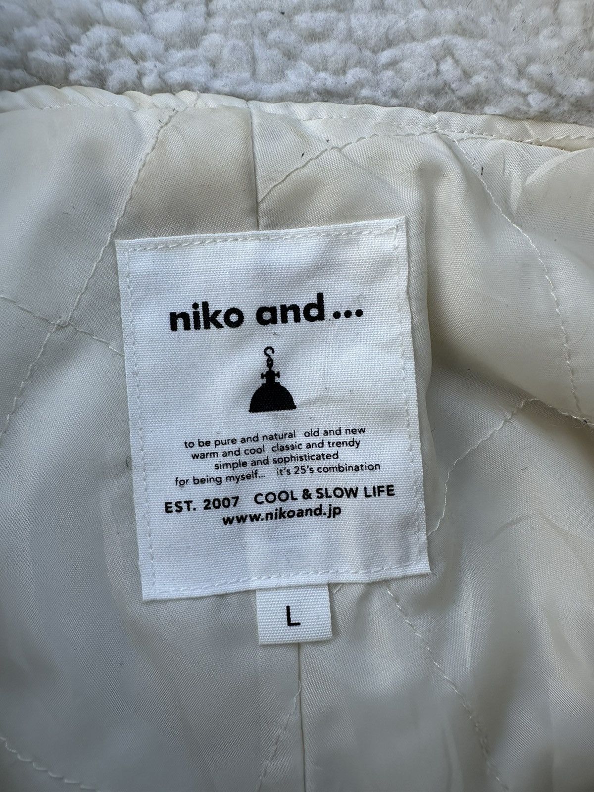 Japanese Brand 🪖Niko & Japan Fleece Jacket Size US L / EU 52-54 / 3 - 10 Thumbnail