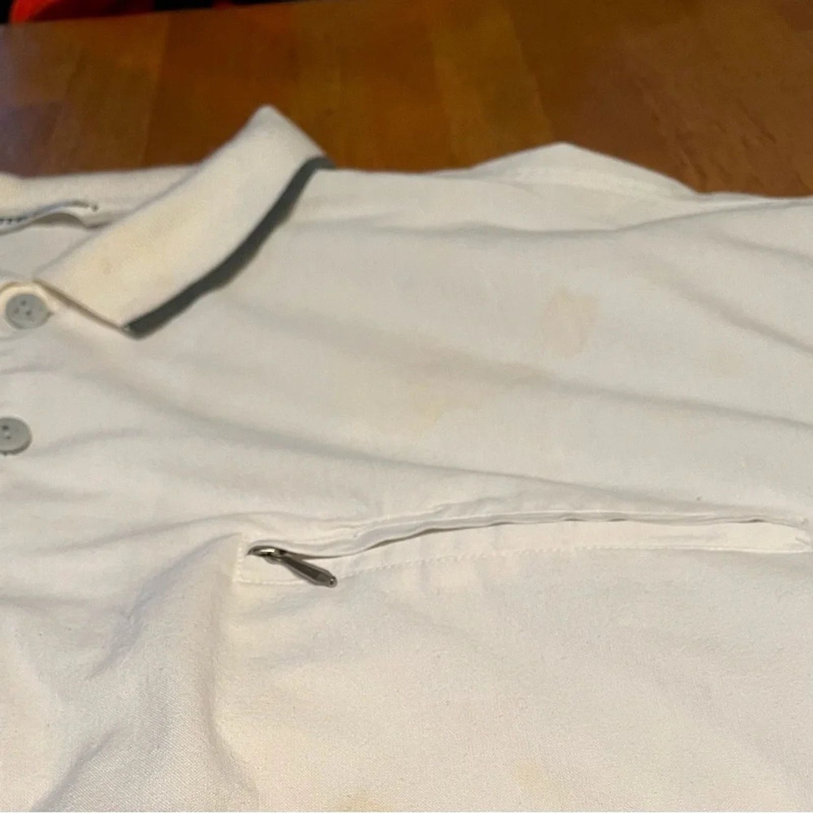 Pierre Cardin Pierre Cardin vintage partial button top, size XL Size US XL / EU 56 / 4 - 3 Thumbnail