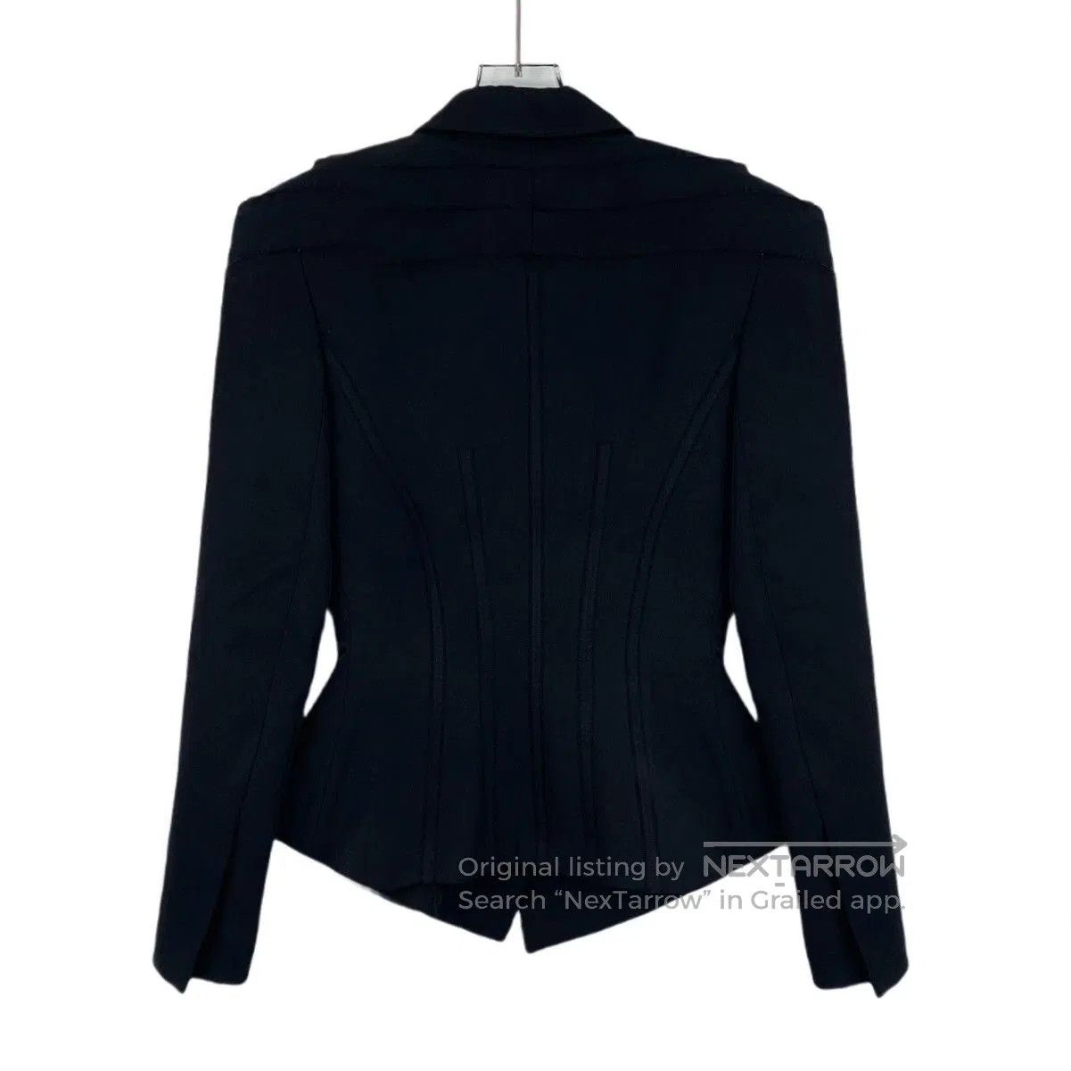 Balmain Balmain Black Wool Lapel Blazer. Size S / US 4 / IT 40 - 2 Thumbnail