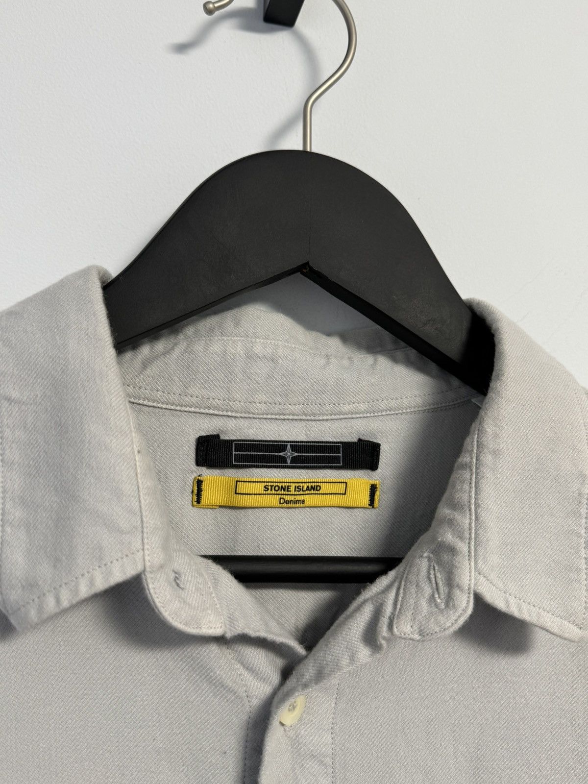 Stone Island Stone Island Button Up Shirt Denim Size US XL / EU 56 / 4 - 7 Thumbnail
