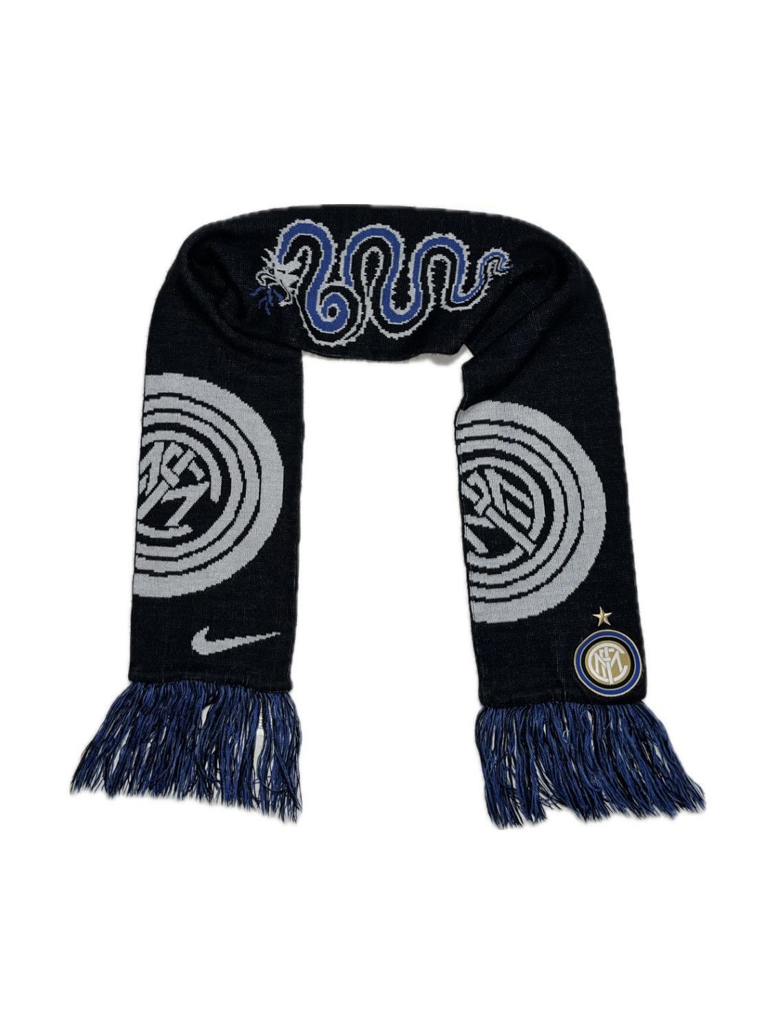 Nike Nike Inter Milan Home Dragon Color way Team Scarf Size ONE SIZE - 1 Thumbnail