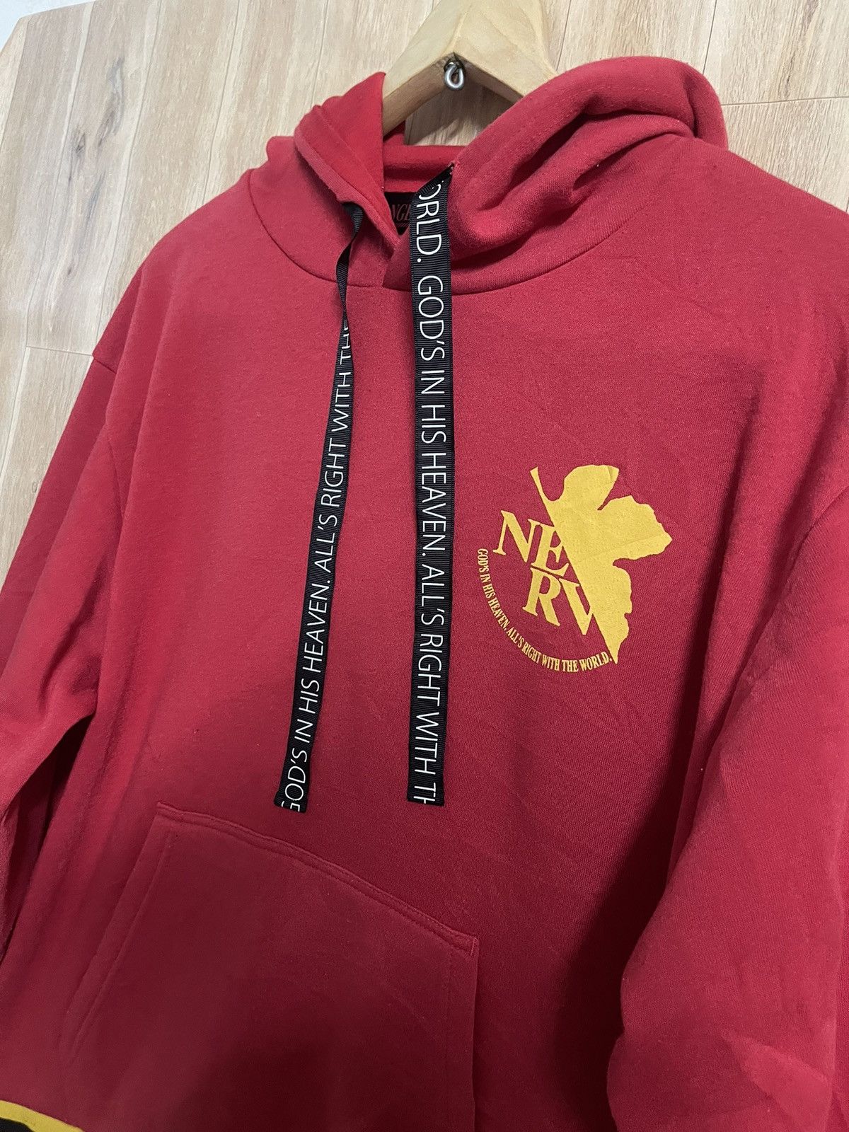 Japanese Brand × Vintage Vintage Evangelion Hoodie M Eva 2 Khara Anime Manga Movie Size US M / EU 48-50 / 2 - 6 Thumbnail