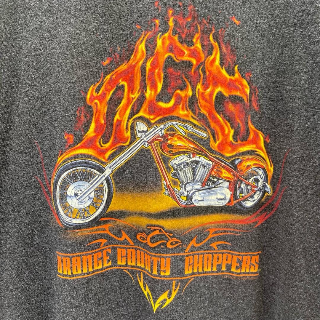 West Coast Choppers Thrashed faded vintage orange county choppers tee Size US XL / EU 56 / 4 - 3 Thumbnail