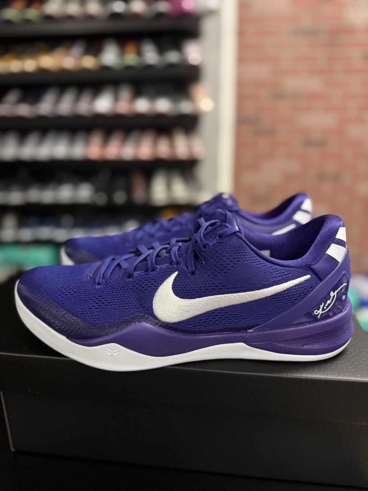 Nike Kobe VIII 8 Protro TB Promo Purple Size 12.5 HM6469-500 PE Size US 13 / EU 46 - 8 Thumbnail