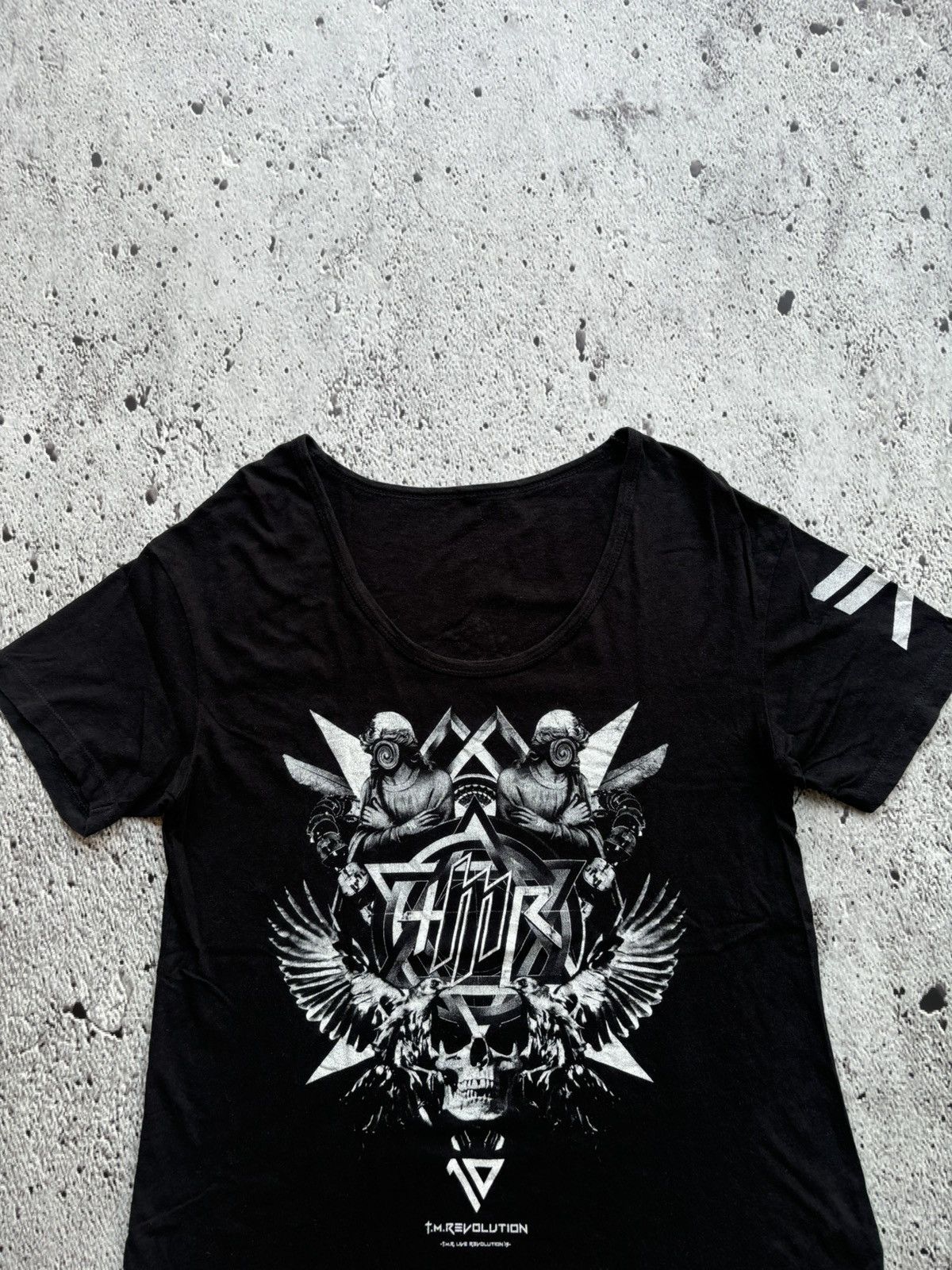 Seditionaries Y2k Diesel Revolution skull Tshirt Size US L / EU 52-54 / 3 - 5 Thumbnail