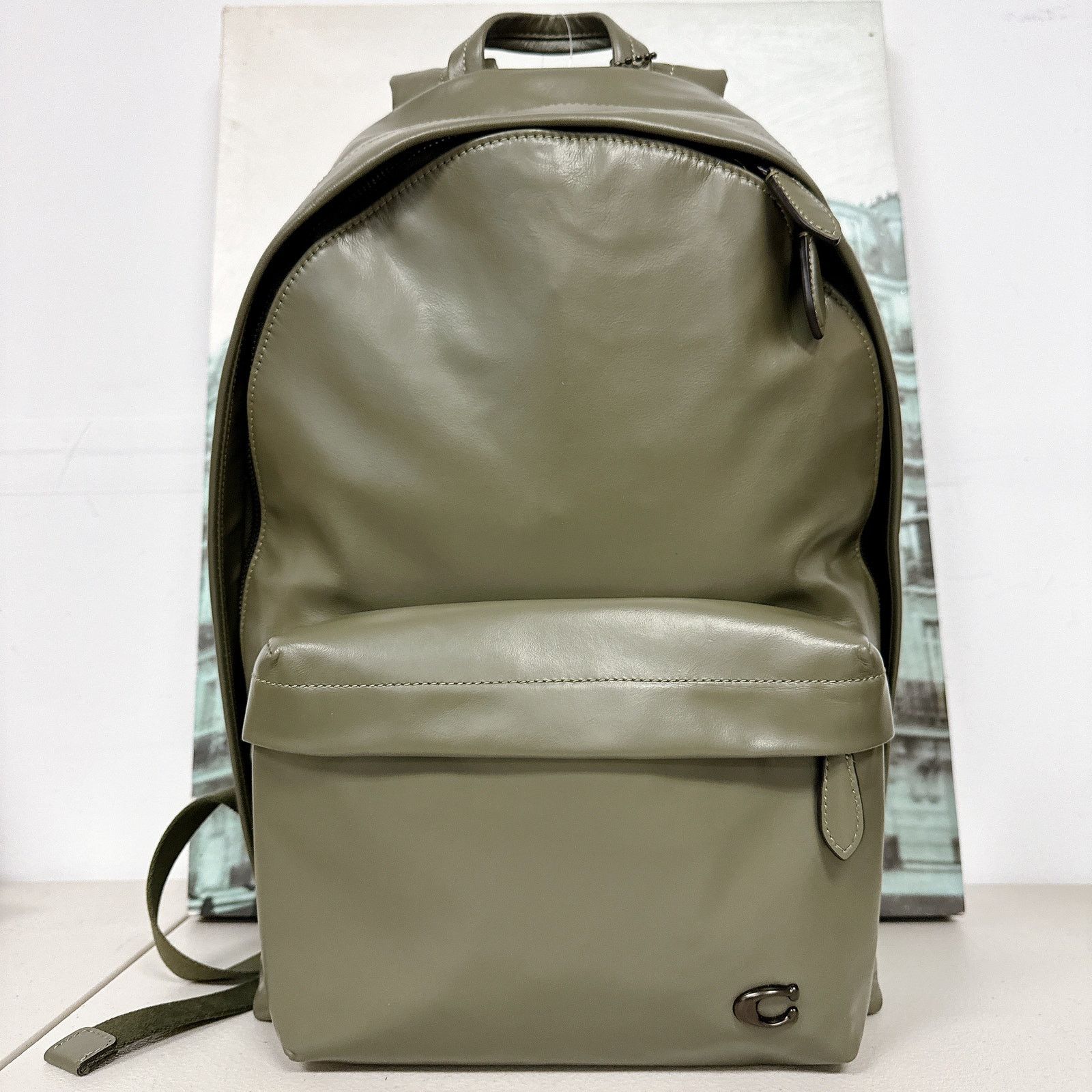 Coach Coach CR757 Hall Backpack Green Size ONE SIZE - 1 Thumbnail