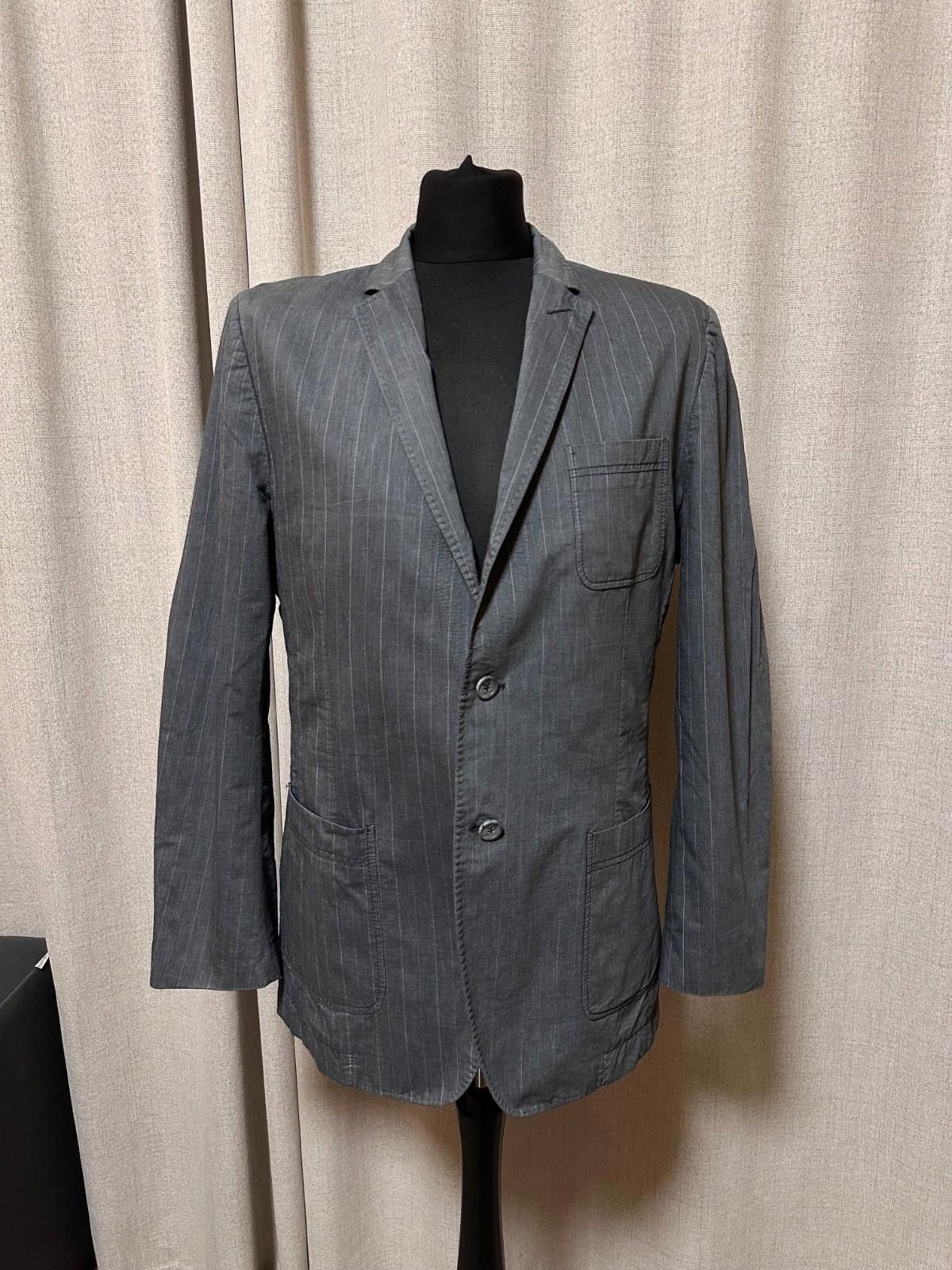Dolce & Gabbana Dolce & Gabbana Blazer Stripe Jacket Size 54 Size 54R - 1 Thumbnail