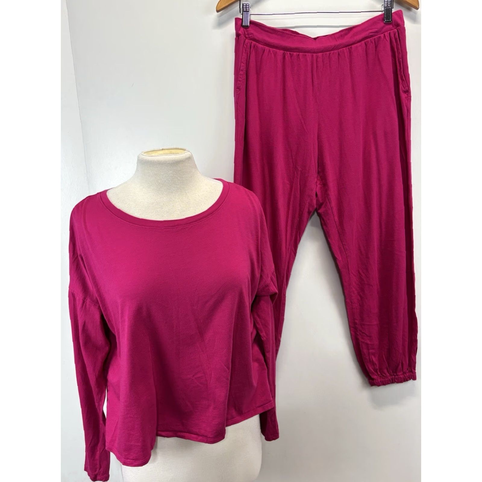 Gap Gap Body Pajama Set Women’s Large Pink Top Pants Lounge Comfort Size L / US 10 / IT 46 - 2 Thumbnail