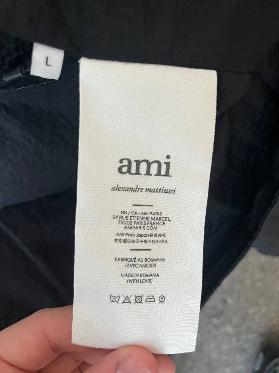 AMI Ami Paris Stud Heart Padded Overshirt Size US L / EU 52-54 / 3 - 10 Thumbnail