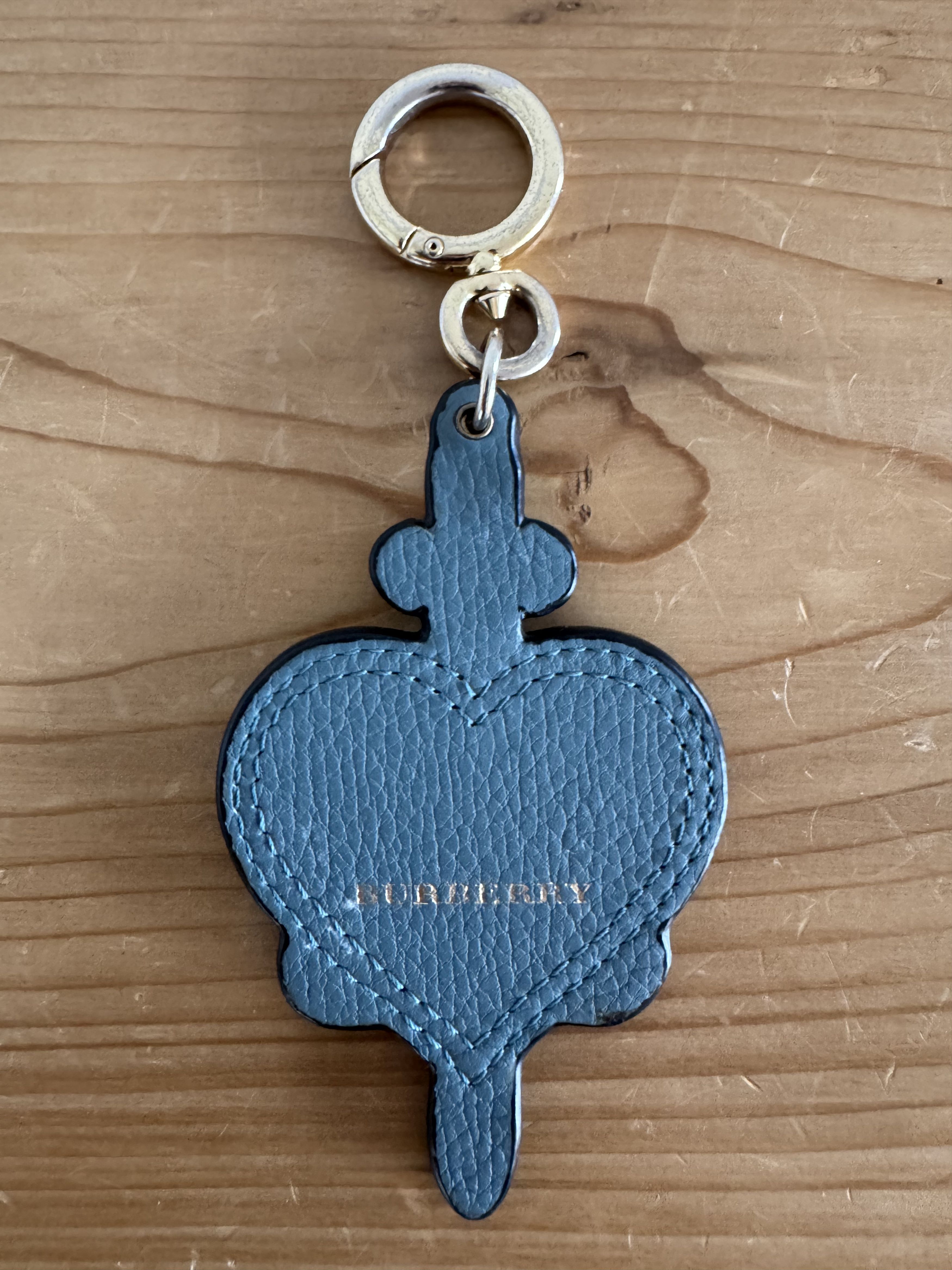 Burberry Longing Heart Leather Bag Charm Size ONE SIZE - 4 Thumbnail