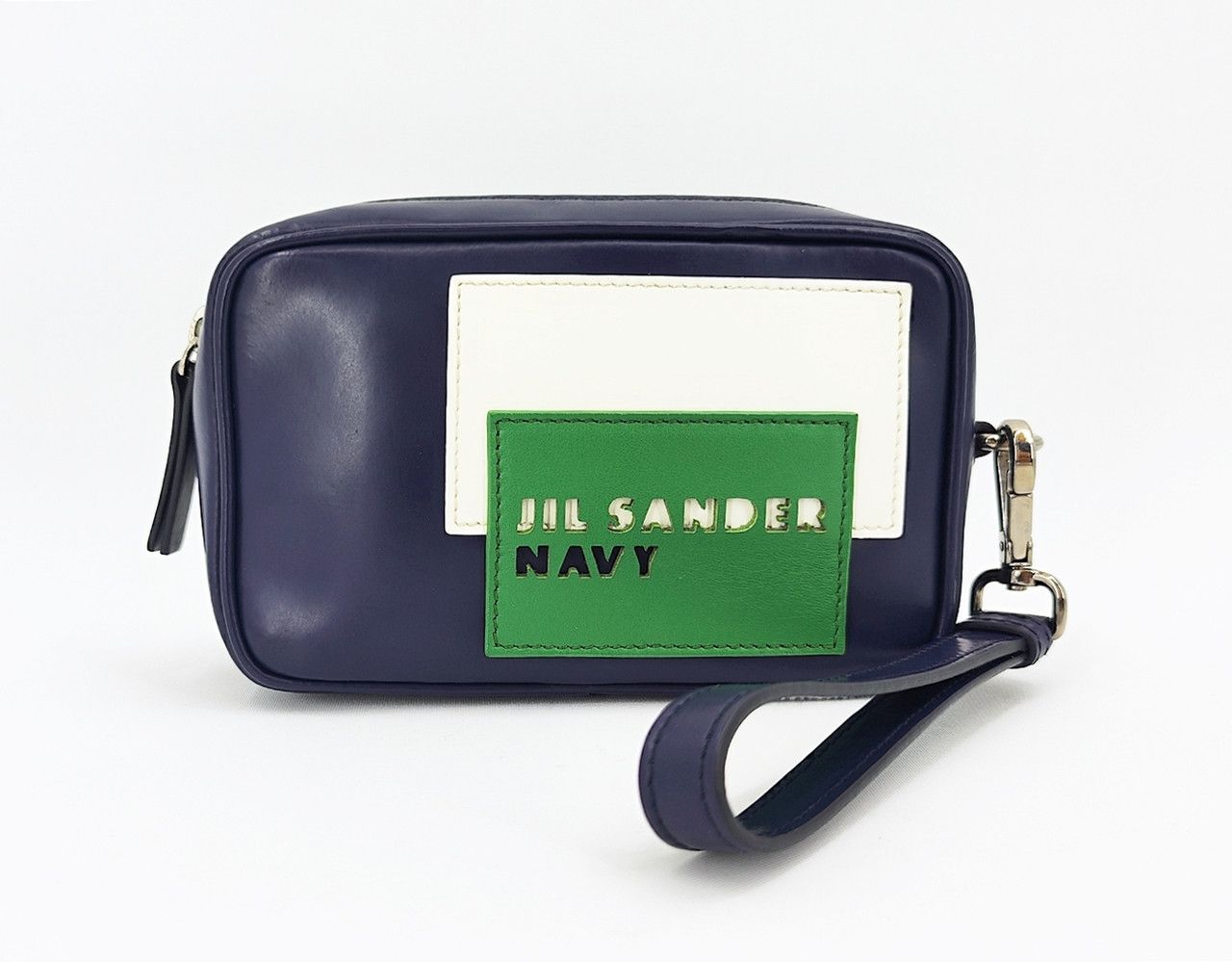 Jil Sander JIL SANDER navy small minimalist purple clutch Size ONE SIZE - 3 Thumbnail