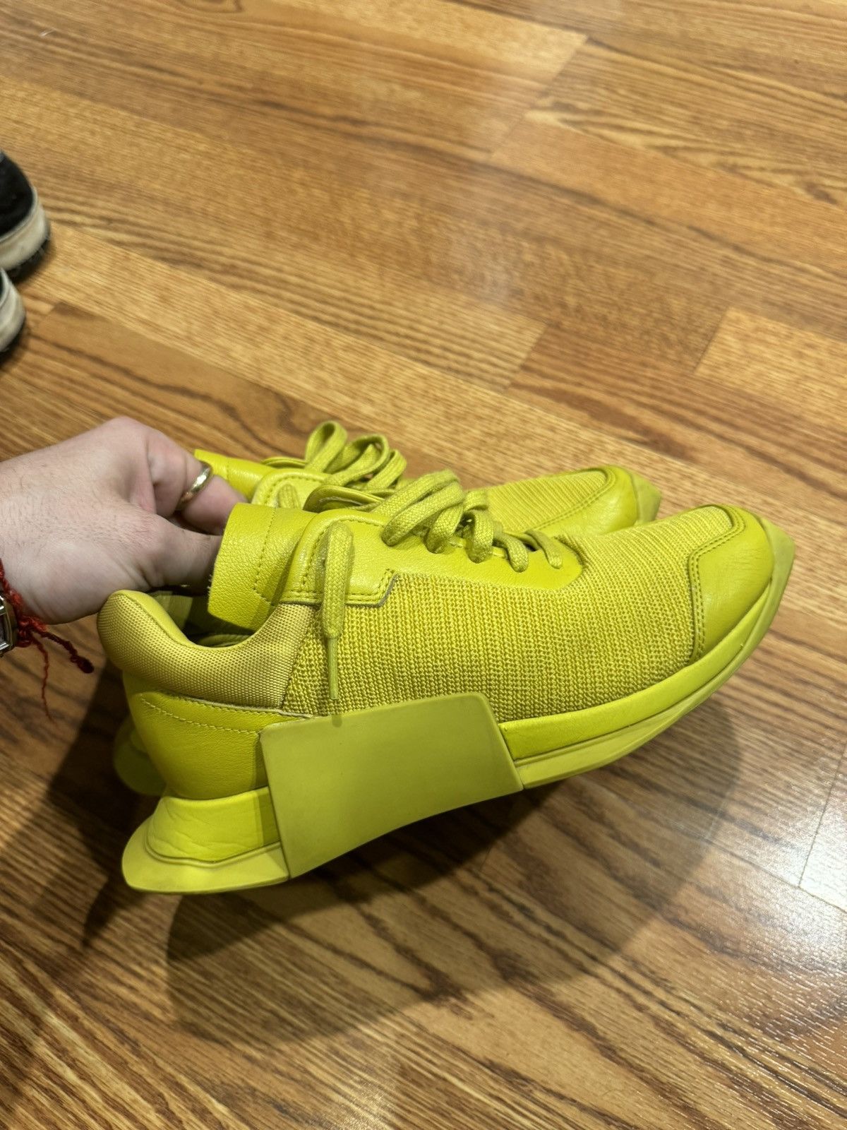 Adidas × Rick Owens Rick Owens X Adidas level runner 2 Size US 5 / EU 37 - 3 Thumbnail