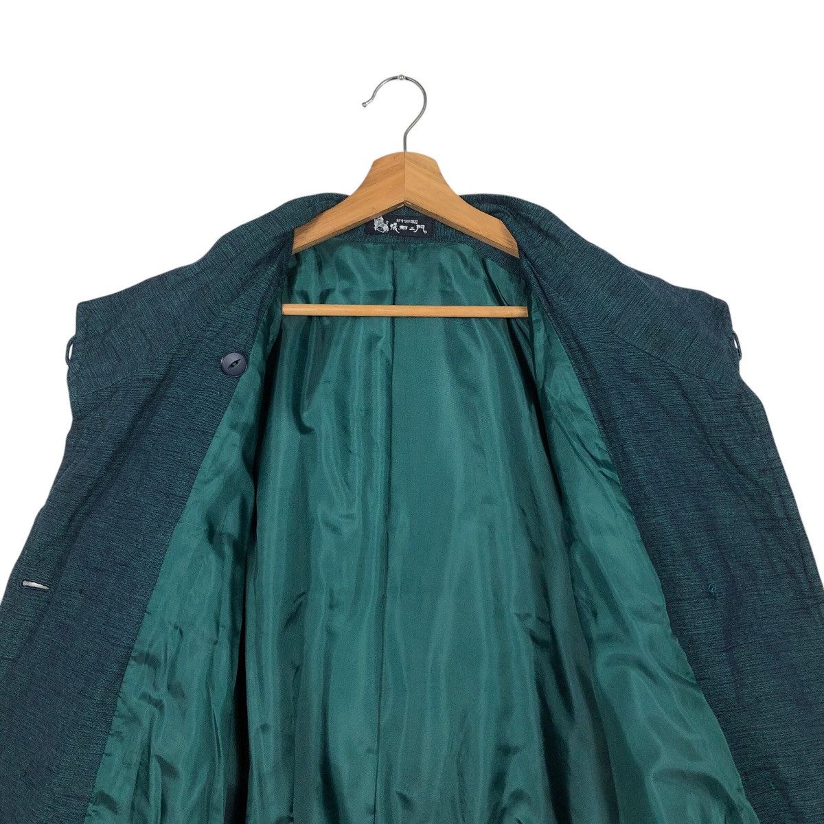 Japanese Brand Rich Green Vintage Bomber Jacket Unknown Brand Issey Miyake Size US M / EU 48-50 / 2 - 15 Thumbnail